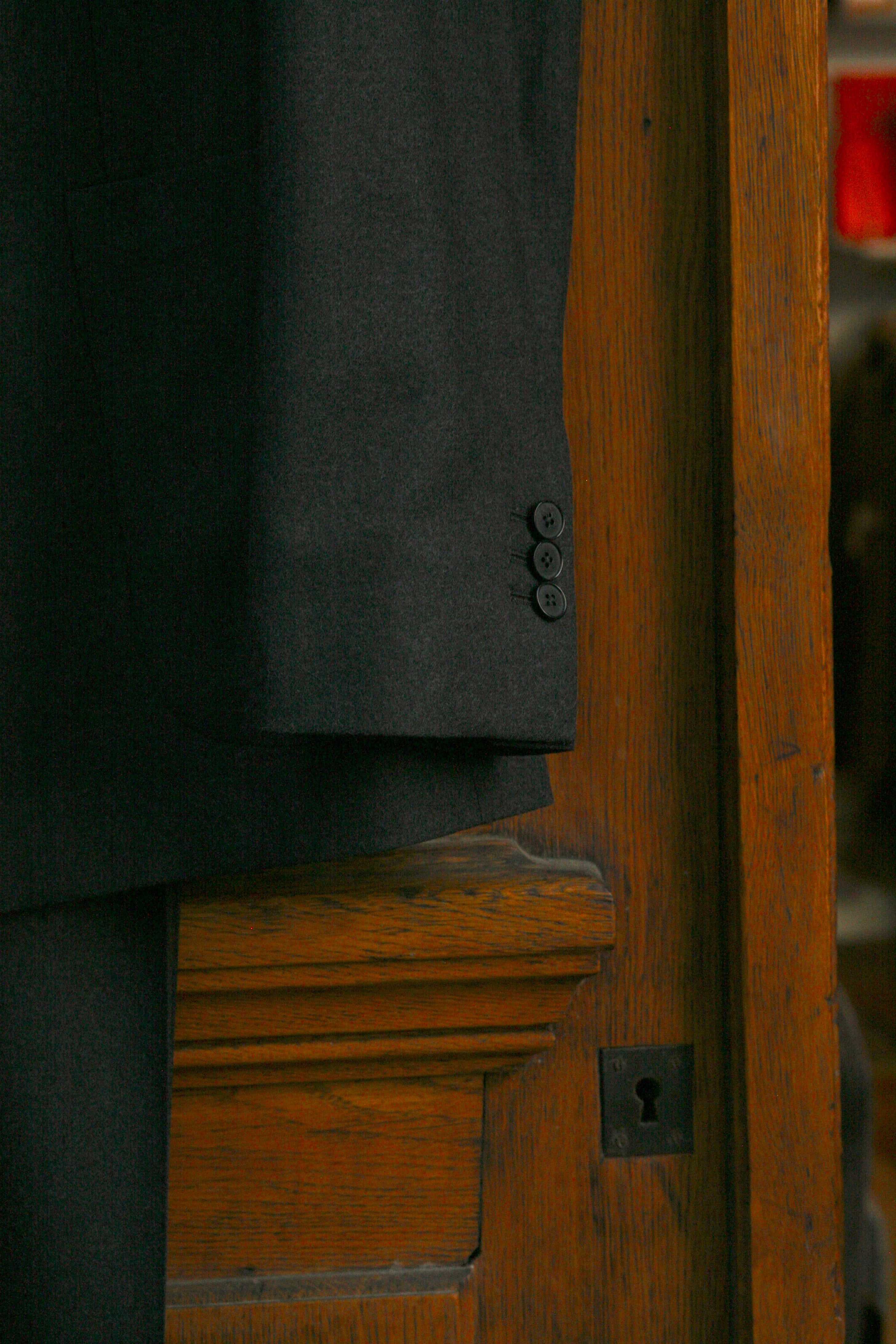 École de Pensée x Tempo Design Store - Double Breasted Peak Lapel Pure Wool Jacket - Vitale Barberis Canonico - Tempo