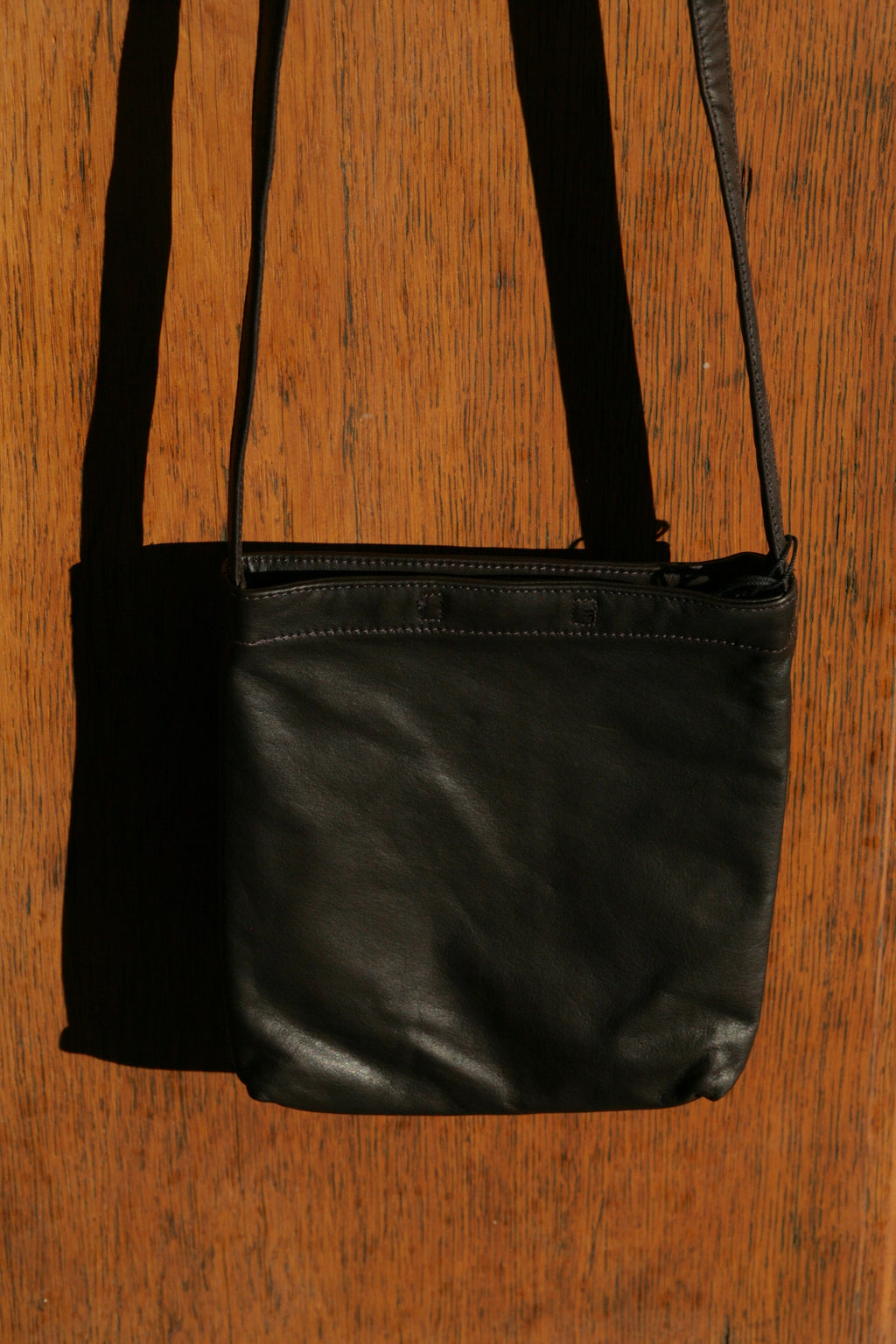 YOKO SAKAMOTO - RESEARCHER BAG SMALL FULL GRAIN COWHIDE BROWN - Tempo