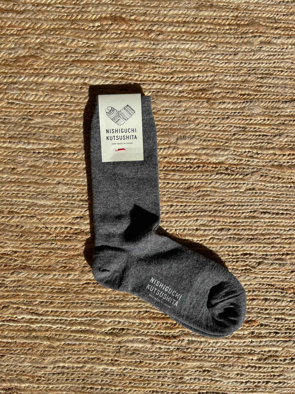 Socken aus Kaschmirwolle in Anthrazit - Damen