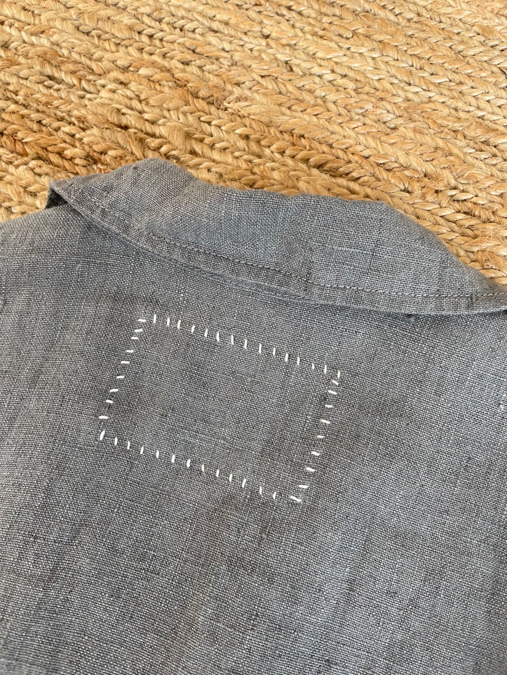 Hemp Long-sleeve Shirt | Oak Gall  & Iron Hand-dyed - Tempo