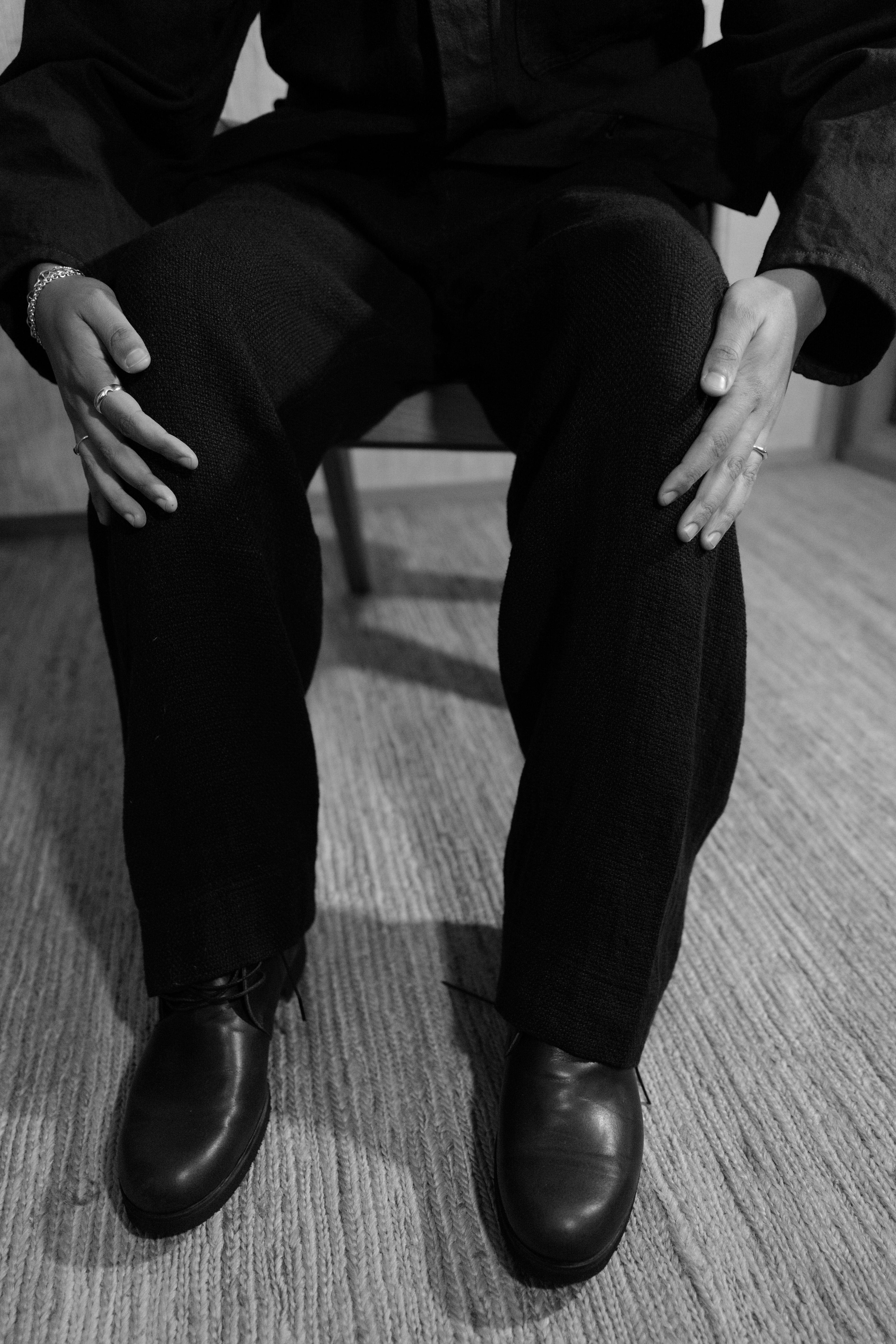 PETROSOLAUM - Connect Chukka in Black Pit Oil Calf - Tempo