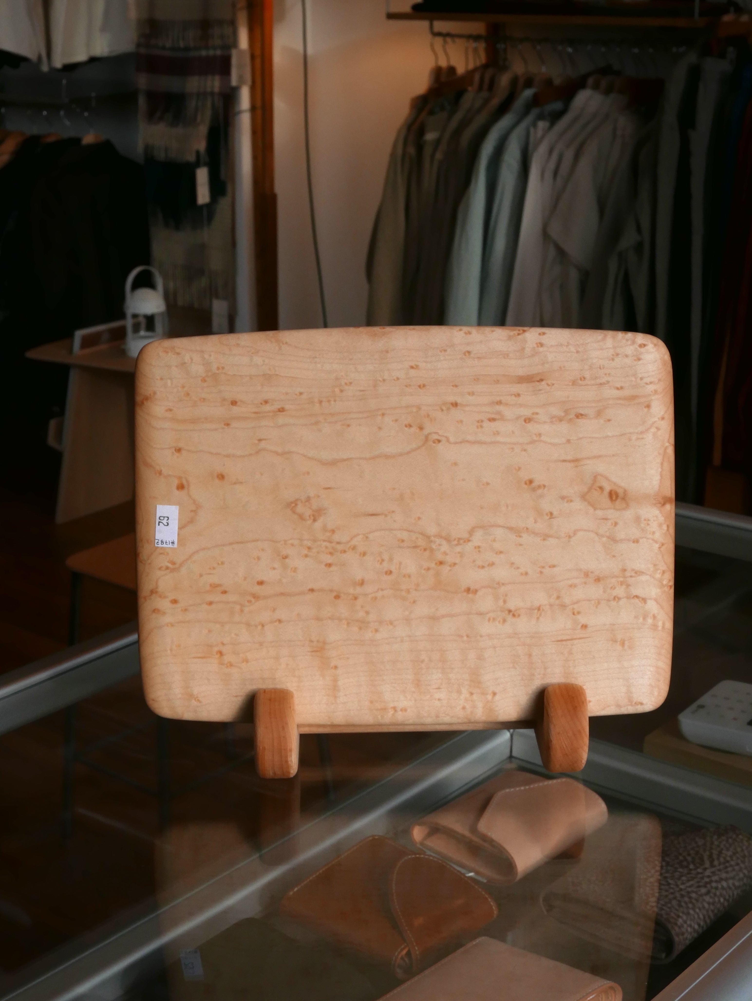 #17B Z Sandwich Board in Birdseye Maple