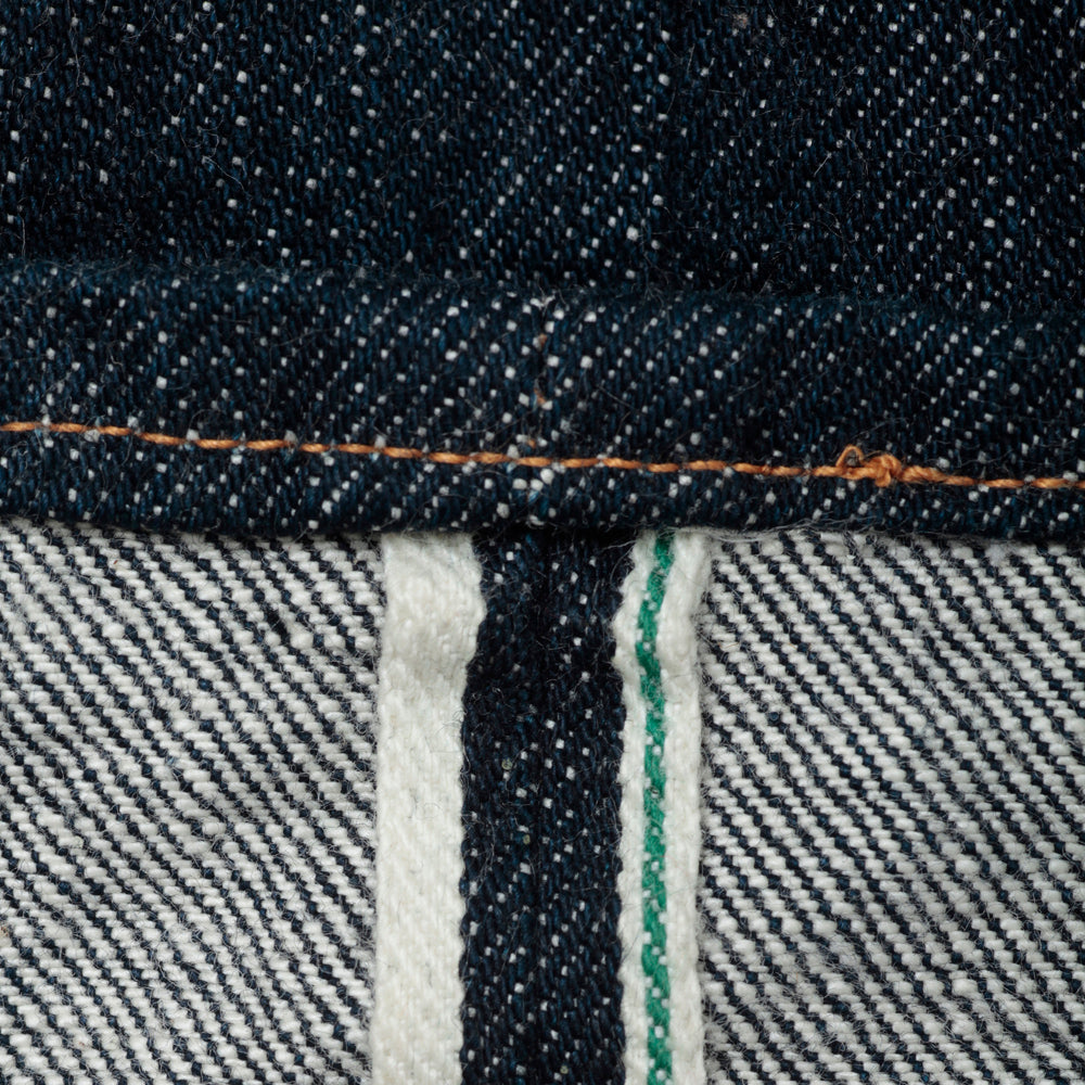 STEVENSON LA JOLLA 13oz Selvedge Green-Cast Denim - Slim Tapered OW