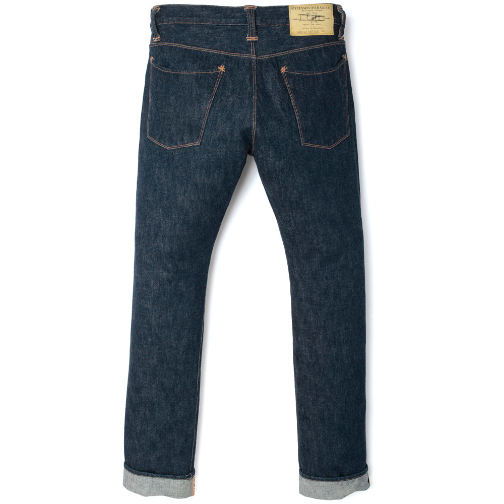 STEVENSON LA JOLLA 13oz Selvedge Green-Cast Denim - Slim Tapered OW