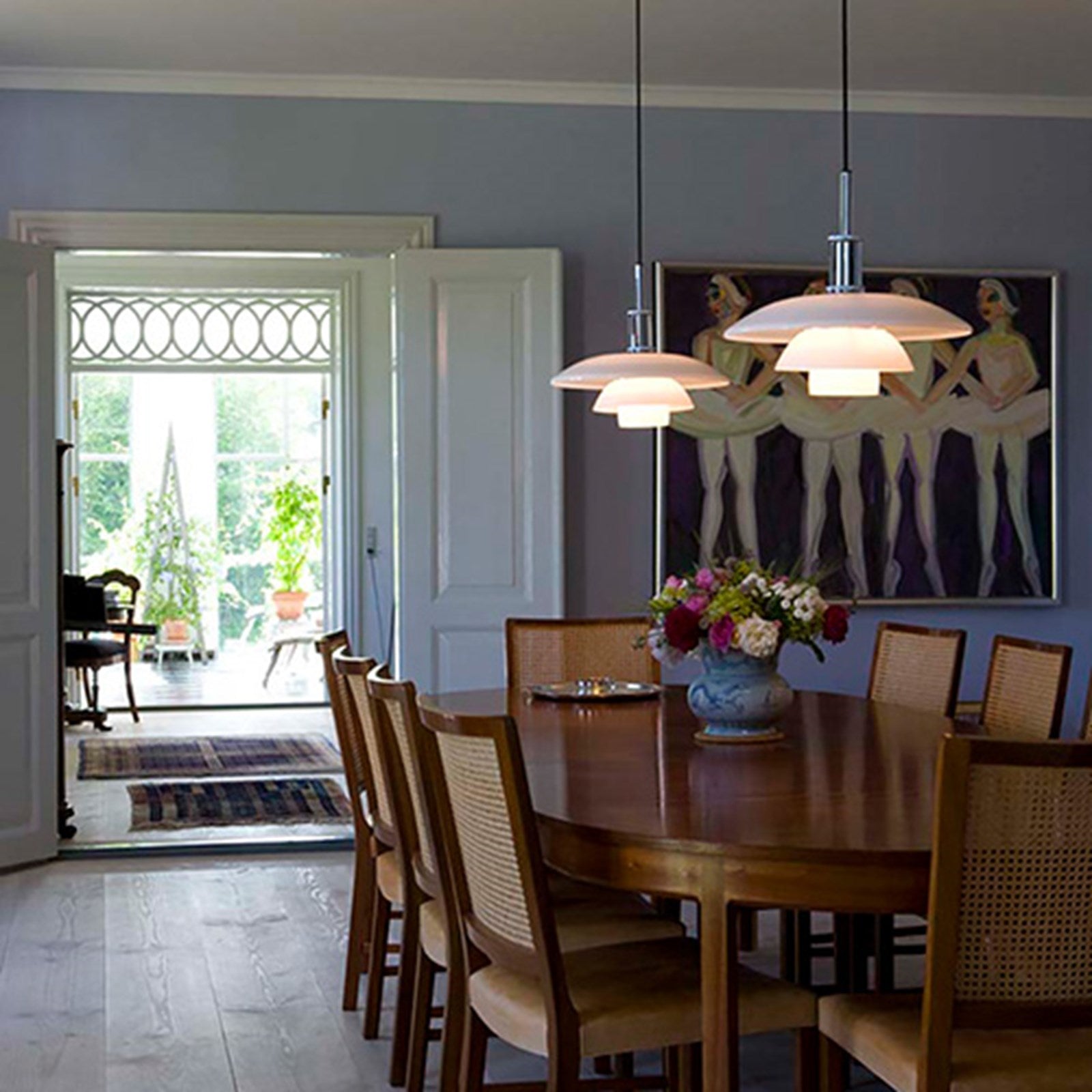 LOUIS POULSEN - PH 4½-4 GLASS PENDANT - Tempo