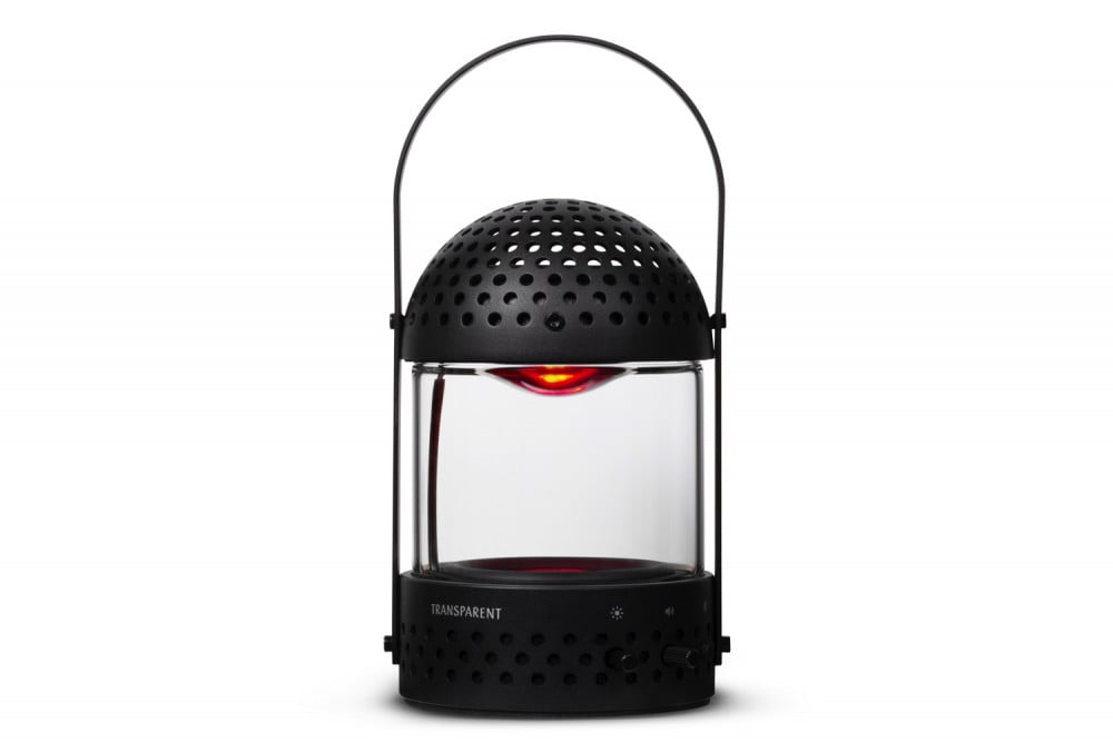 TRANSPARENT - Light Speaker in Black - Tempo