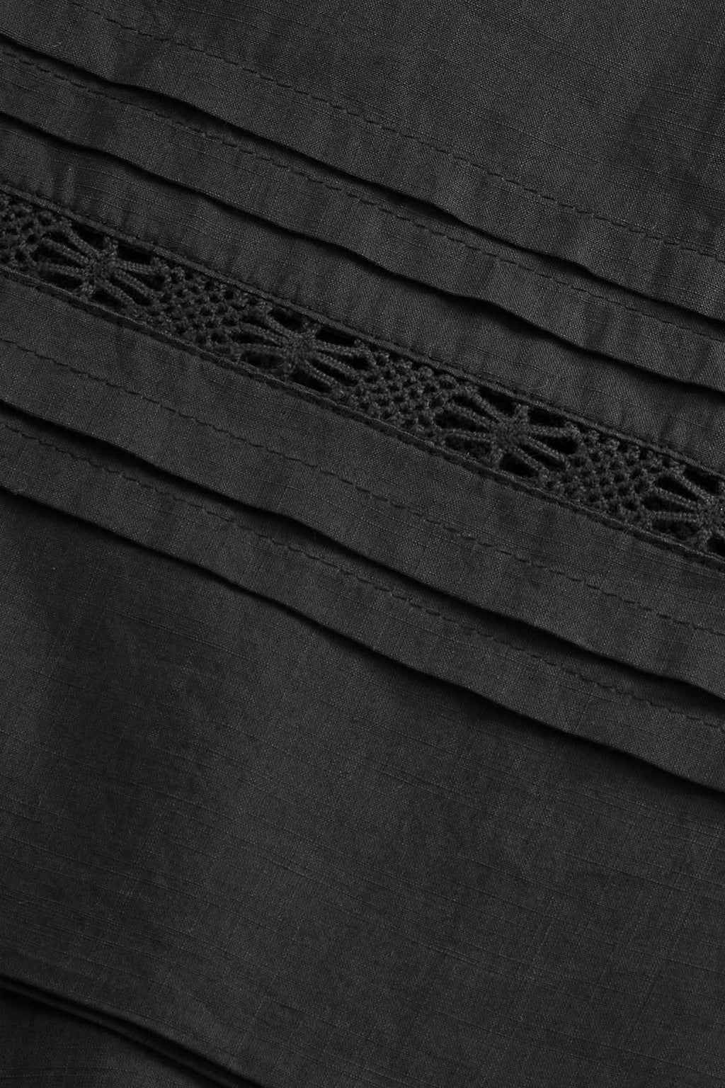 SKALL STUDIO - Leaf Organic Cotton Shirt in Black - Tempo