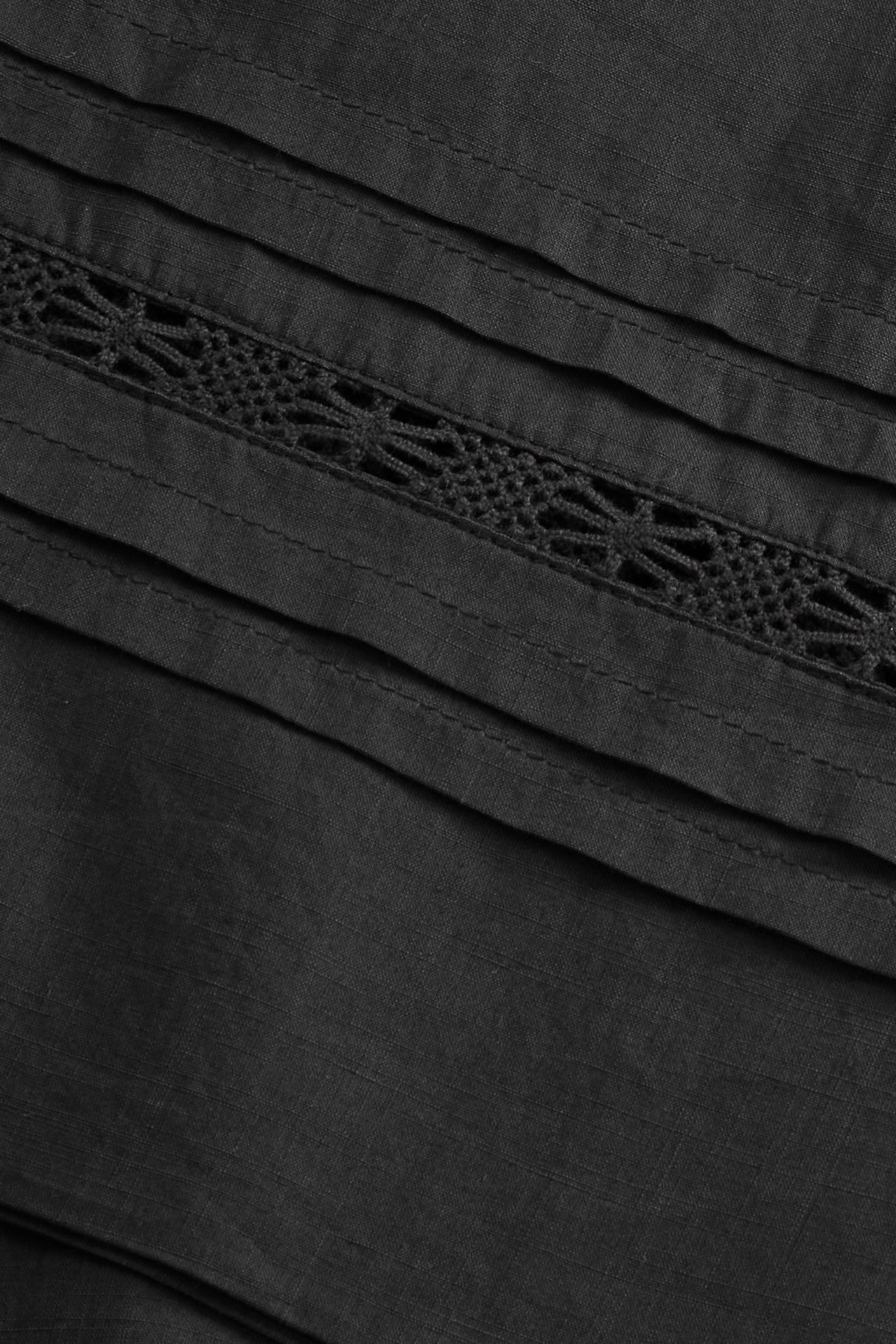 SKALL STUDIO - Leaf Organic Cotton Shirt in Black - Tempo