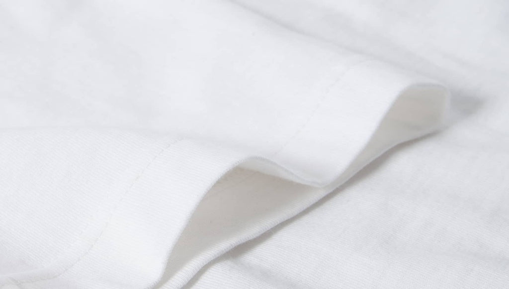 MERZ B. SCHWANEN - THE ORIGINALS | 1950s Loopwheeled T-shirt 4.6oz Classic Fit in White - Tempo