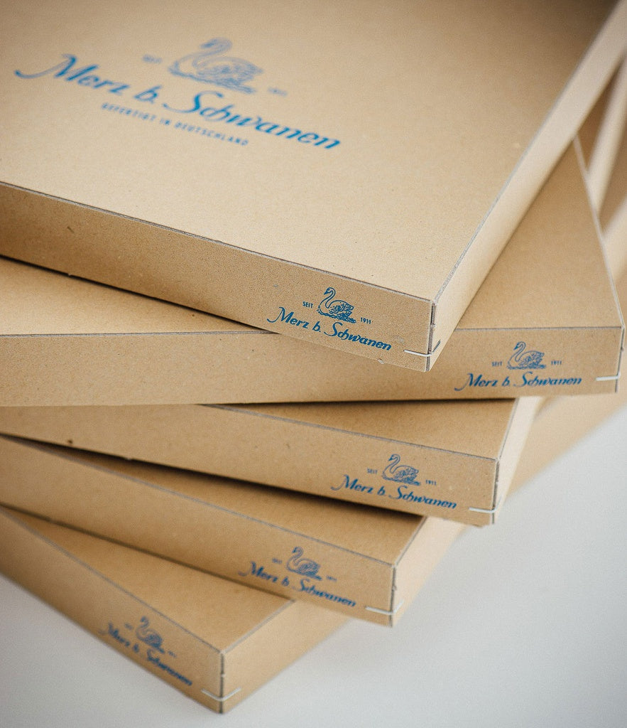 MERZ B. SCHWANEN - THE ORIGINALS | 1940s Loopwheeled T-shirt 4.6oz Relaxed Fit in White - Tempo