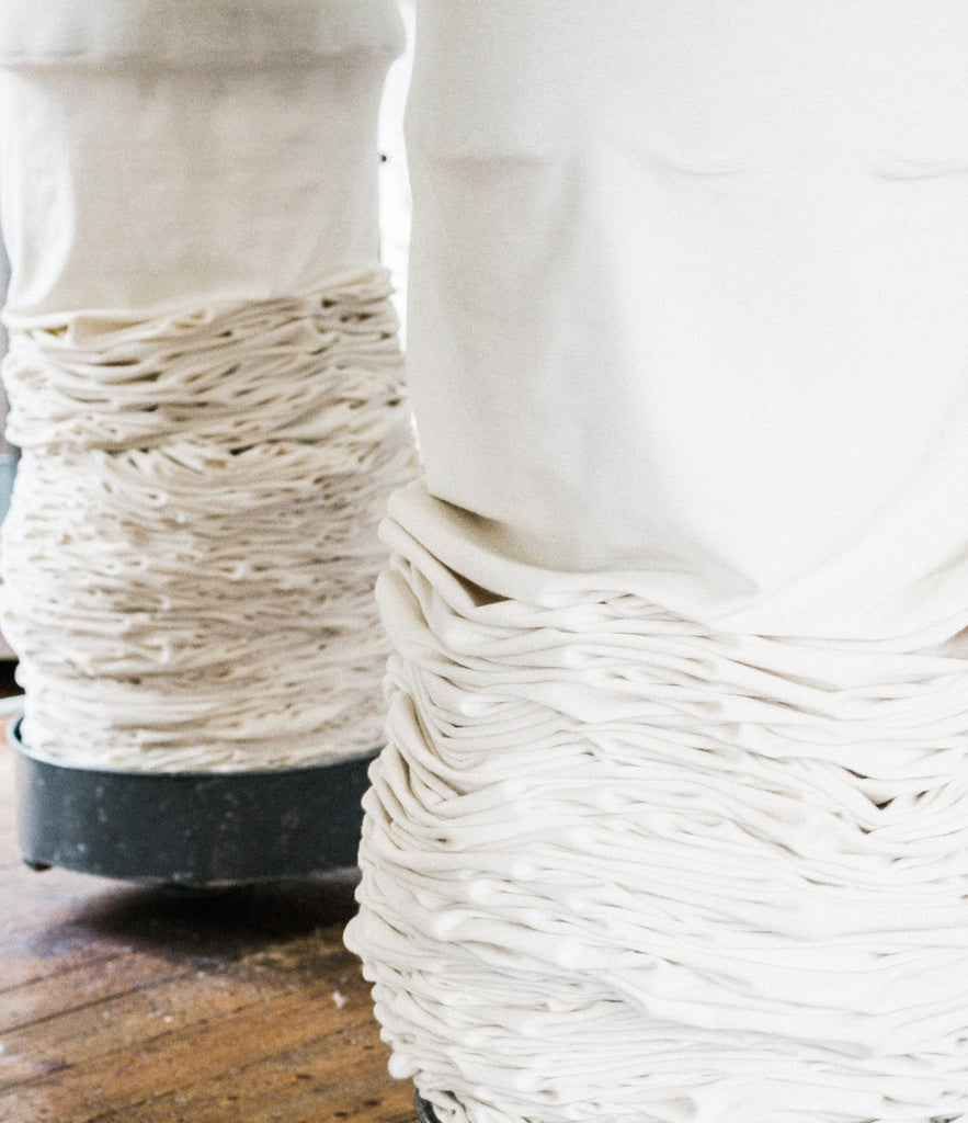 MERZ B. SCHWANEN - THE ORIGINALS | 1950s Loopwheeled T-shirt 4.6oz Classic Fit in White - Tempo