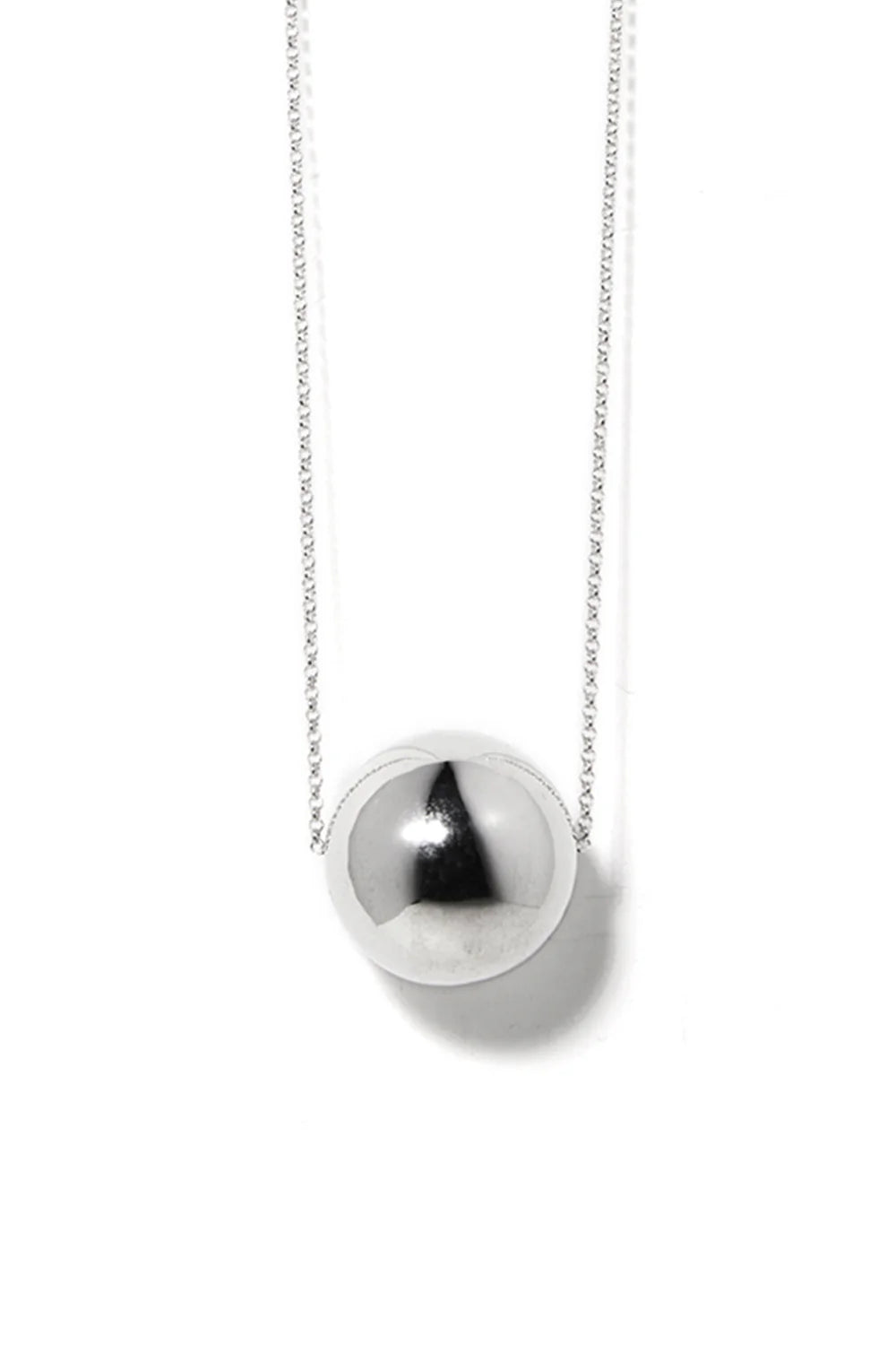 COLDFRAME - Handcrafted 925 Silver New Lux Ball Necklace - Tempo