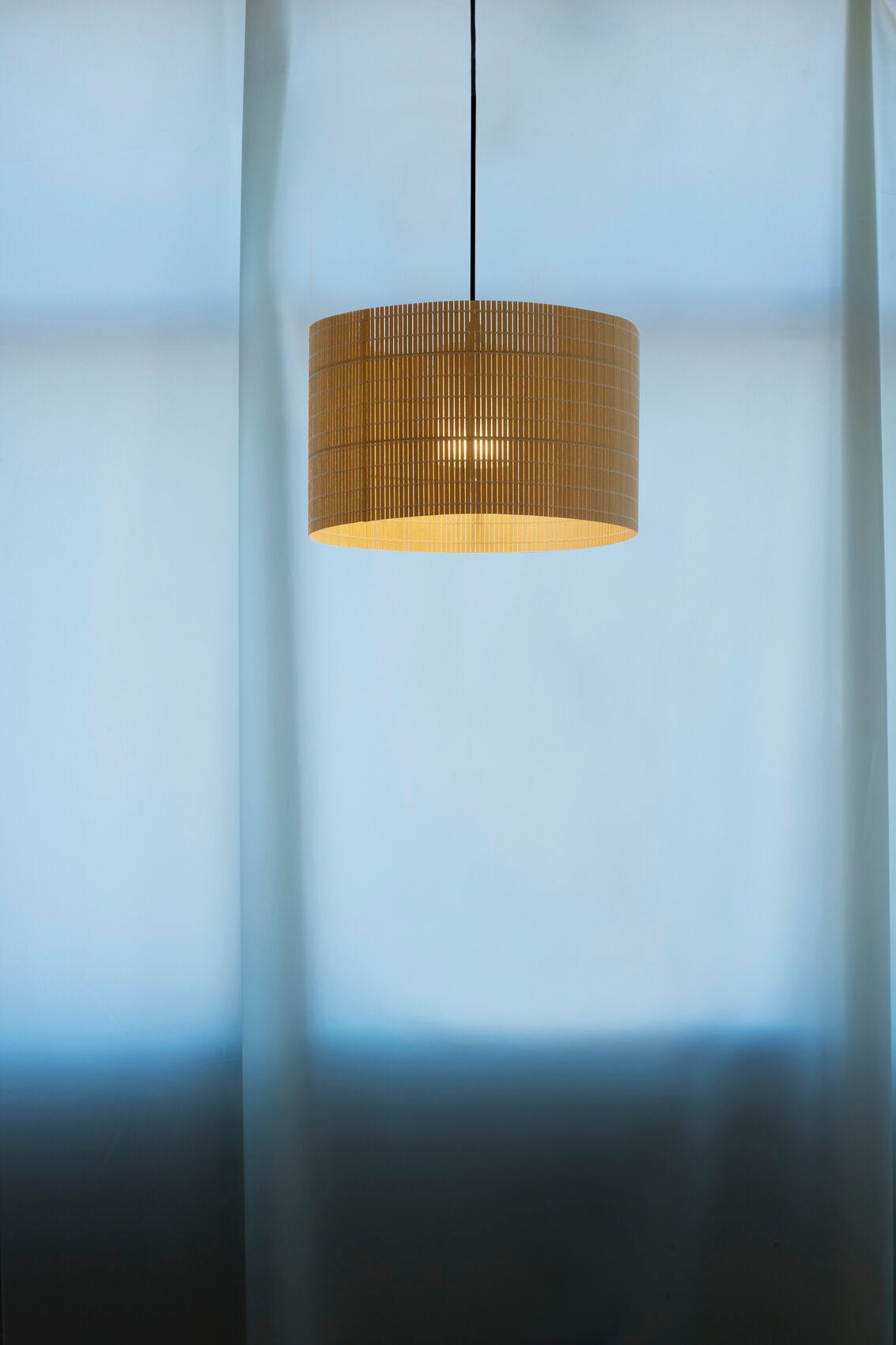 Nagoya Wood-Strip Pendant Lamp - Tempo