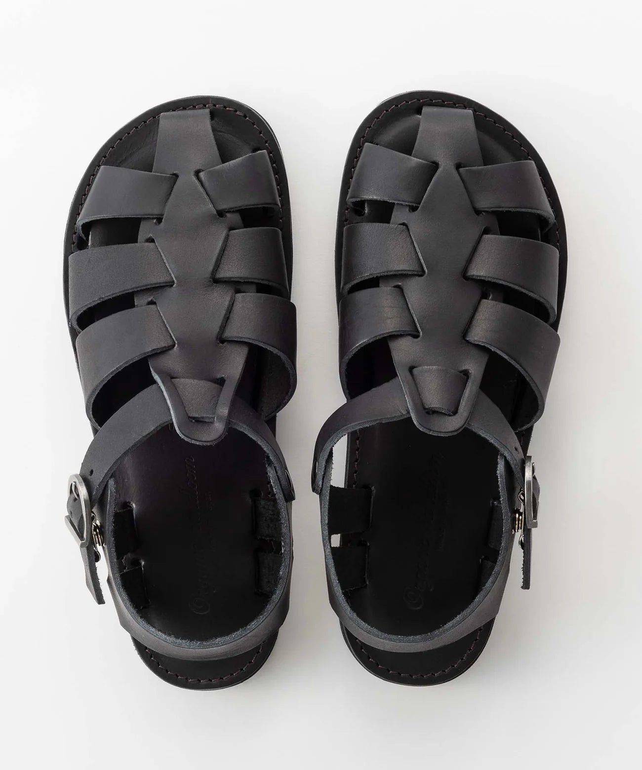 ORGANIC HANDLOOM - Pre-Order: Gurkha in Oiled Pull-Up Leather - Black - Tempo