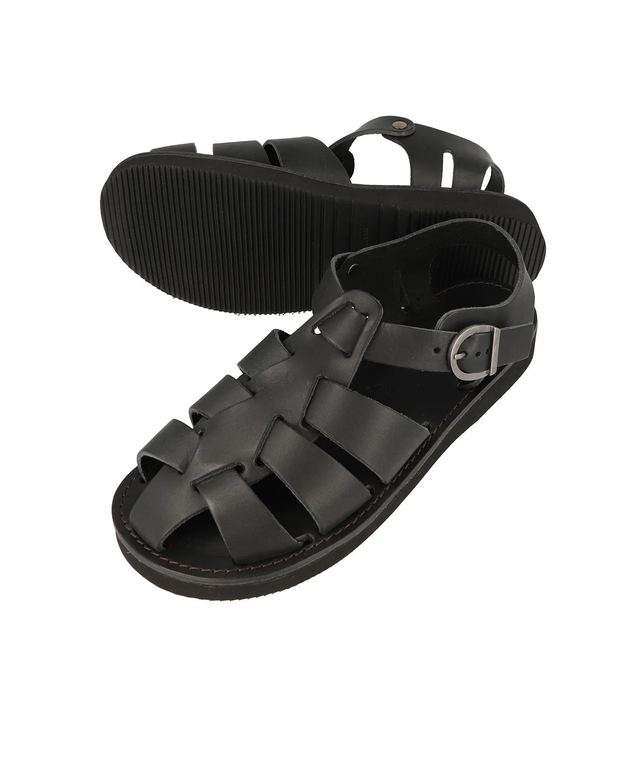 ORGANIC HANDLOOM - Pre-Order: Gurkha in Oiled Pull-Up Leather - Black - Tempo