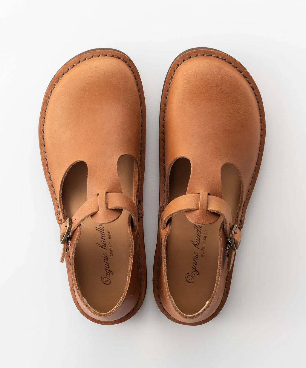 ORGANIC HANDLOOM - Pre-Order: Guna in Oiled Pull-Up Leather - Natural - Tempo