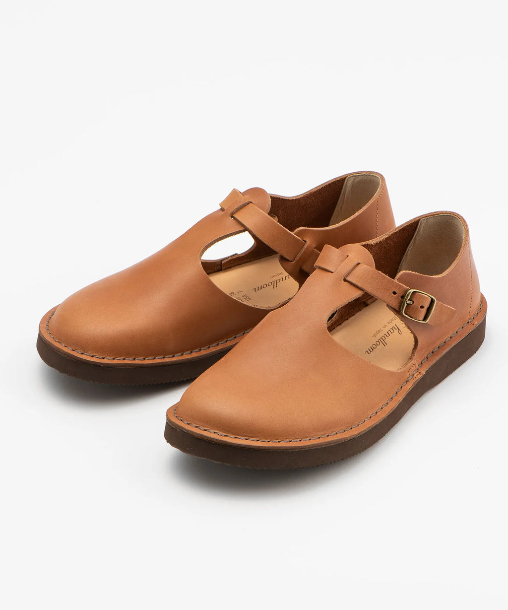 ORGANIC HANDLOOM - Pre-Order: Guna in Oiled Pull-Up Leather - Natural - Tempo