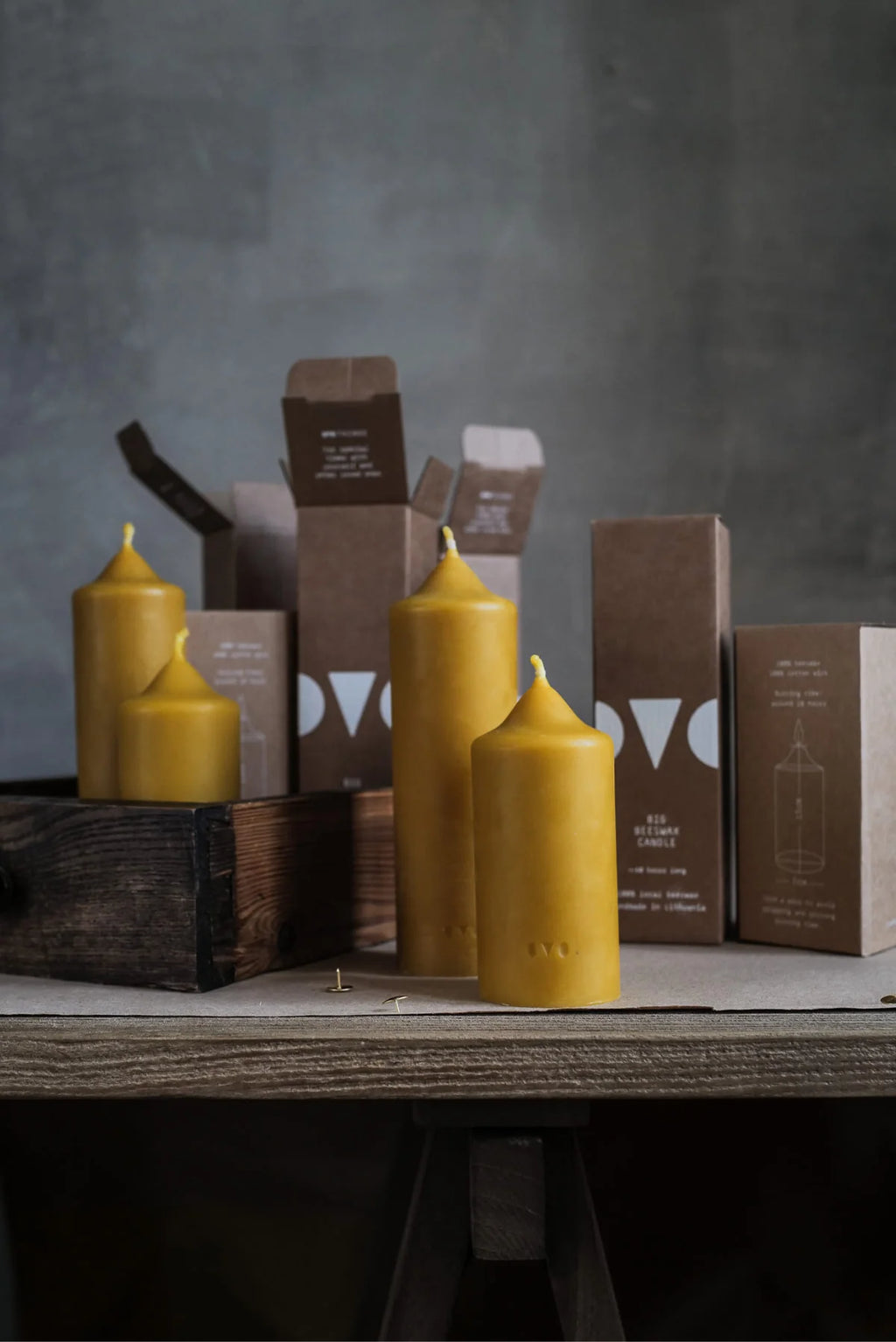 Beeswax Candles | Two Sizes