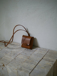 Woven Mini Case in Brown - Tempo