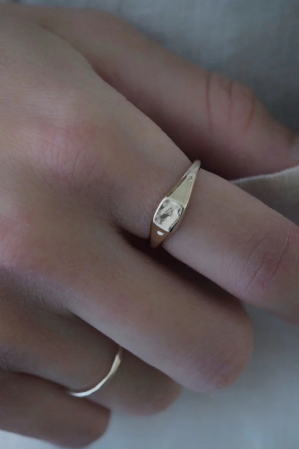 Paso - 10K Gold Hand-Crafted Ring m-k03 - Tempo