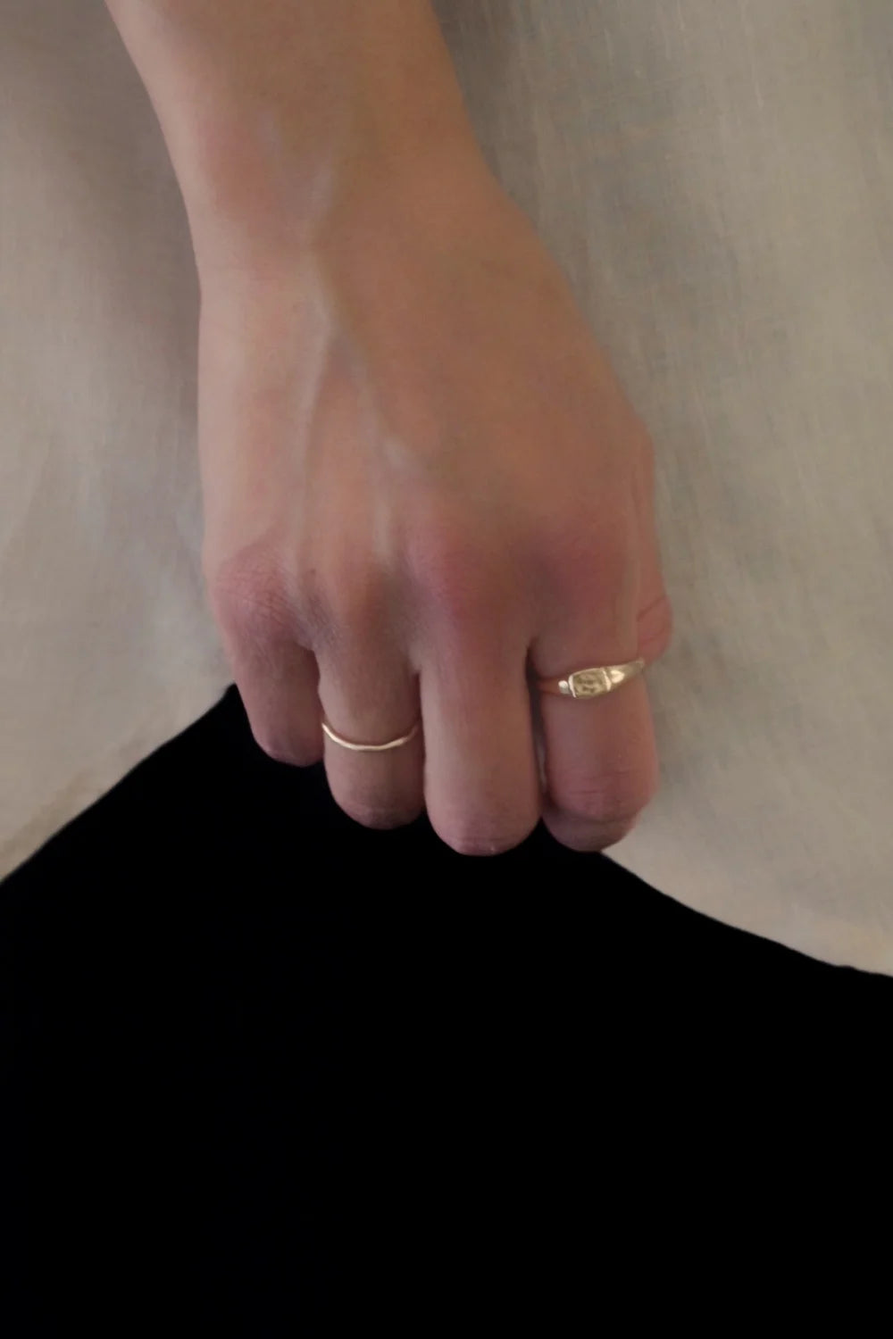 Paso - 10K Gold Hand-Crafted Ring m-k03 - Tempo