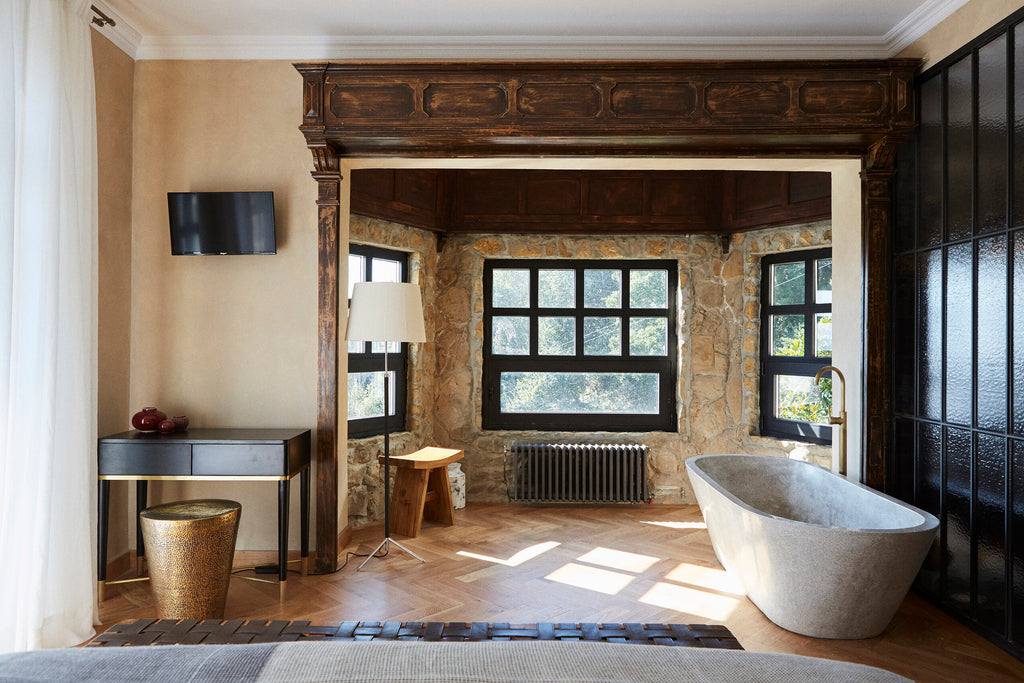 SANTA & COLE - Pie de Salón Floor lamp - Tempo