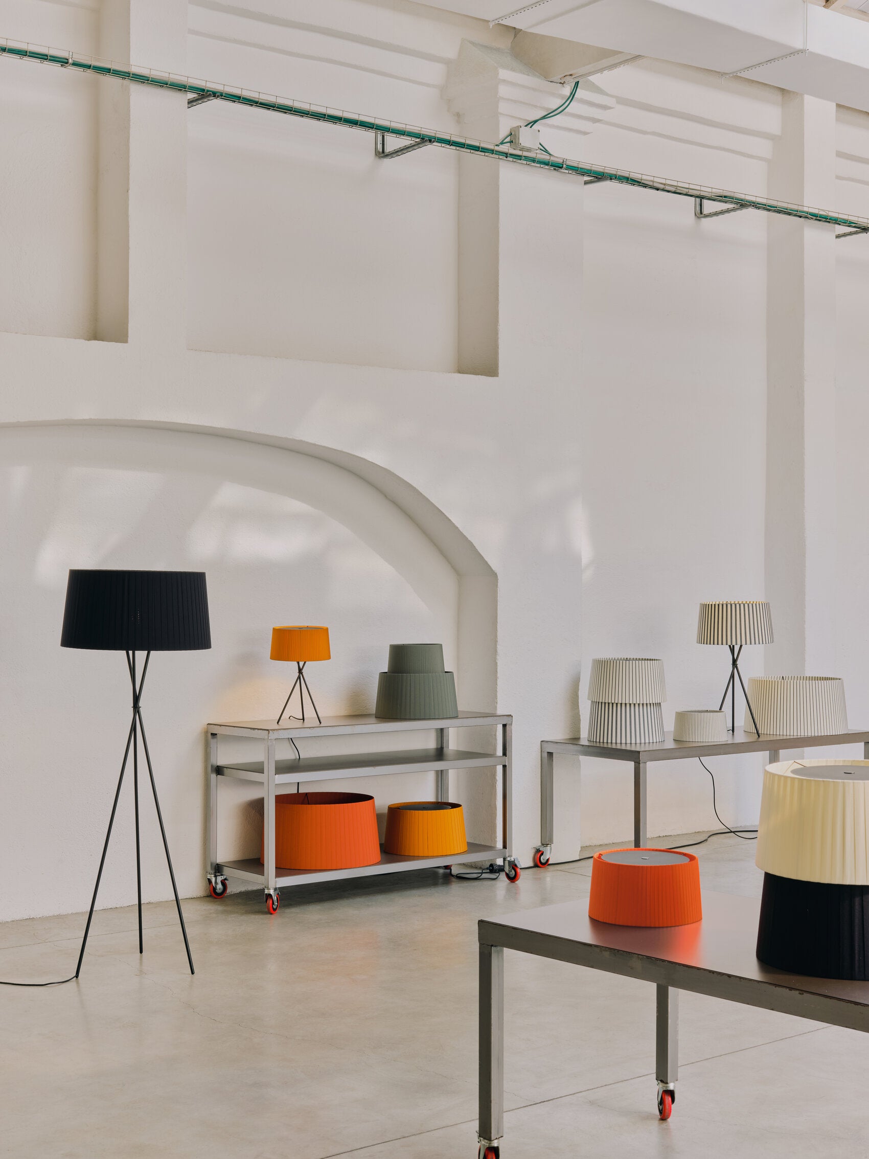 SANTA & COLE - Trípode Floor Lamp - Tempo