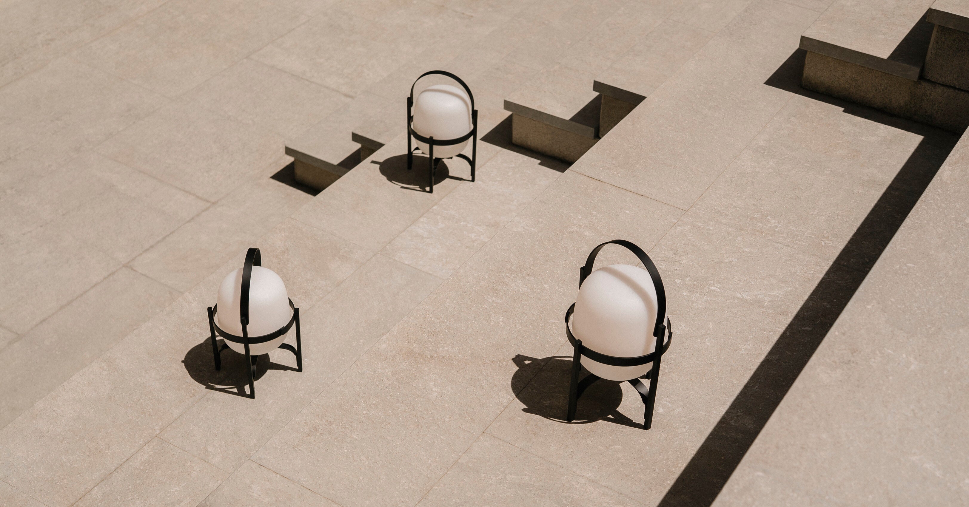 SANTA & COLE - Cestita Alubat Portable Lamp & Outdoor - Tempo