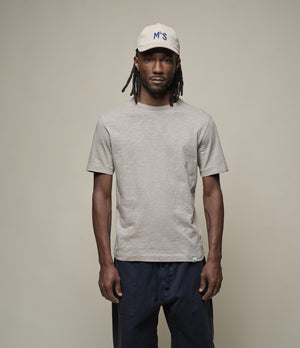 Unisex T-shirt PIMA SLUB cotton 4.9oz Relaxed Fit in Greige SCT04