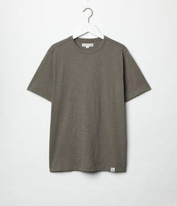 Unisex T-shirt PIMA SLUB cotton 4.9oz Relaxed Fit in Vintage Army SCT04