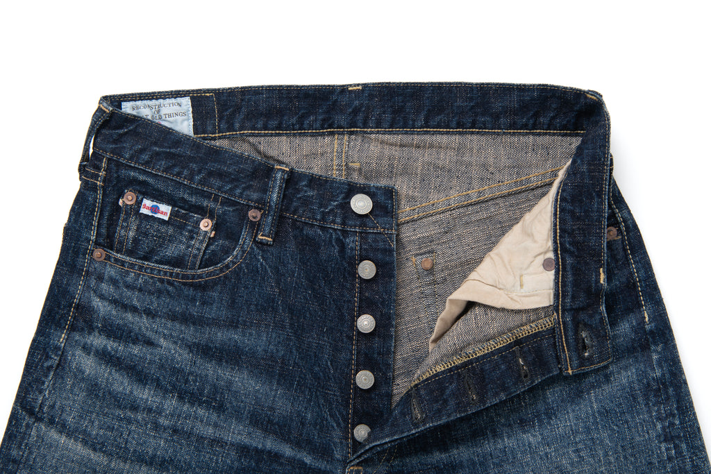 STUDIO D'ARTISAN - GL3 15oz. Selvedge Denim - Regular Straight - Distressed - Tempo