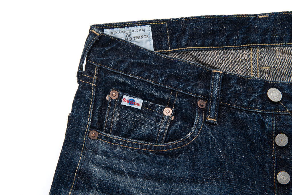 STUDIO D'ARTISAN - GL3 15oz. Selvedge Denim - Regular Straight - Distressed - Tempo
