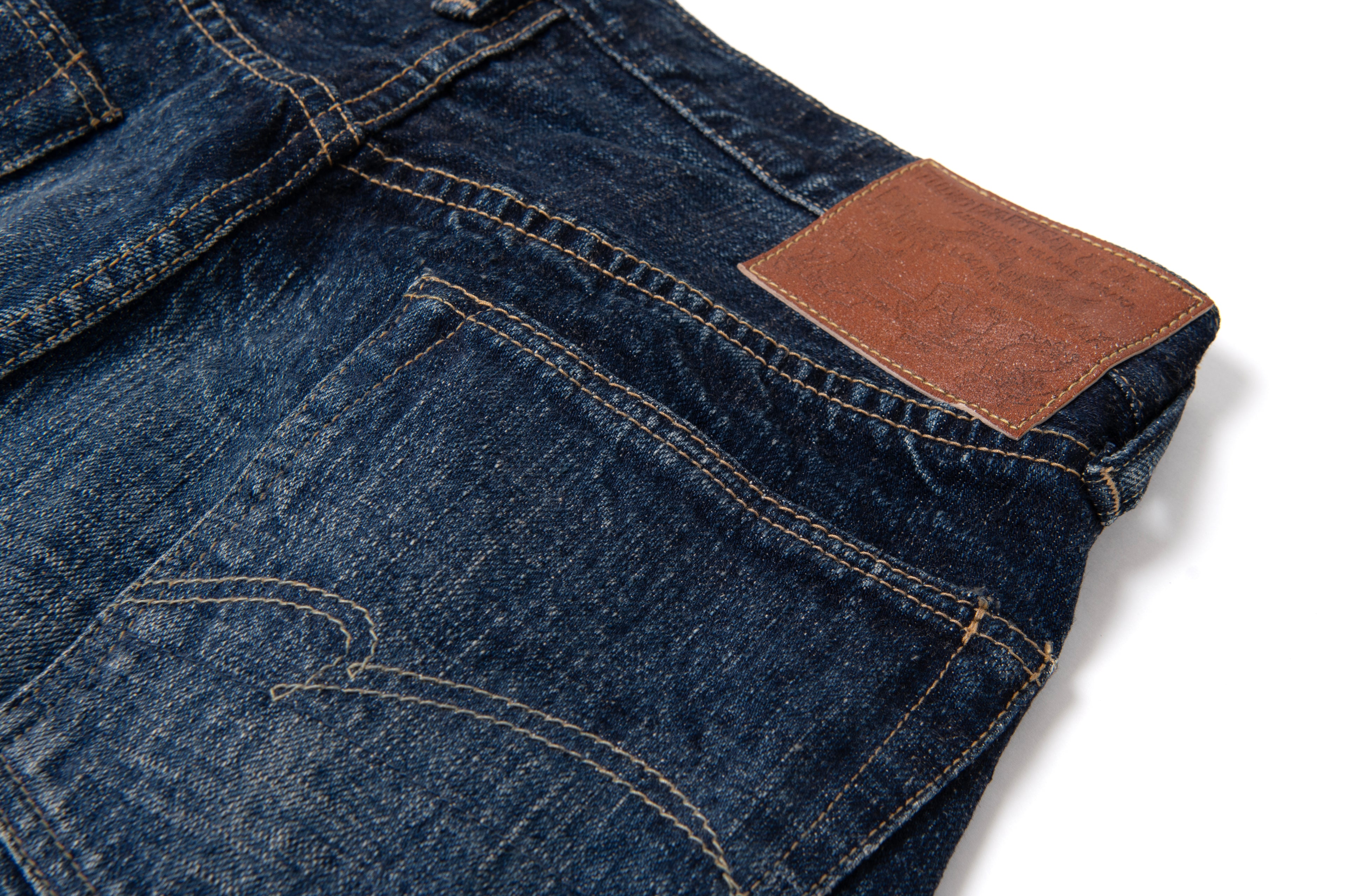STUDIO D'ARTISAN - GL3 15oz. Selvedge Denim - Regular Straight - Distressed - Tempo
