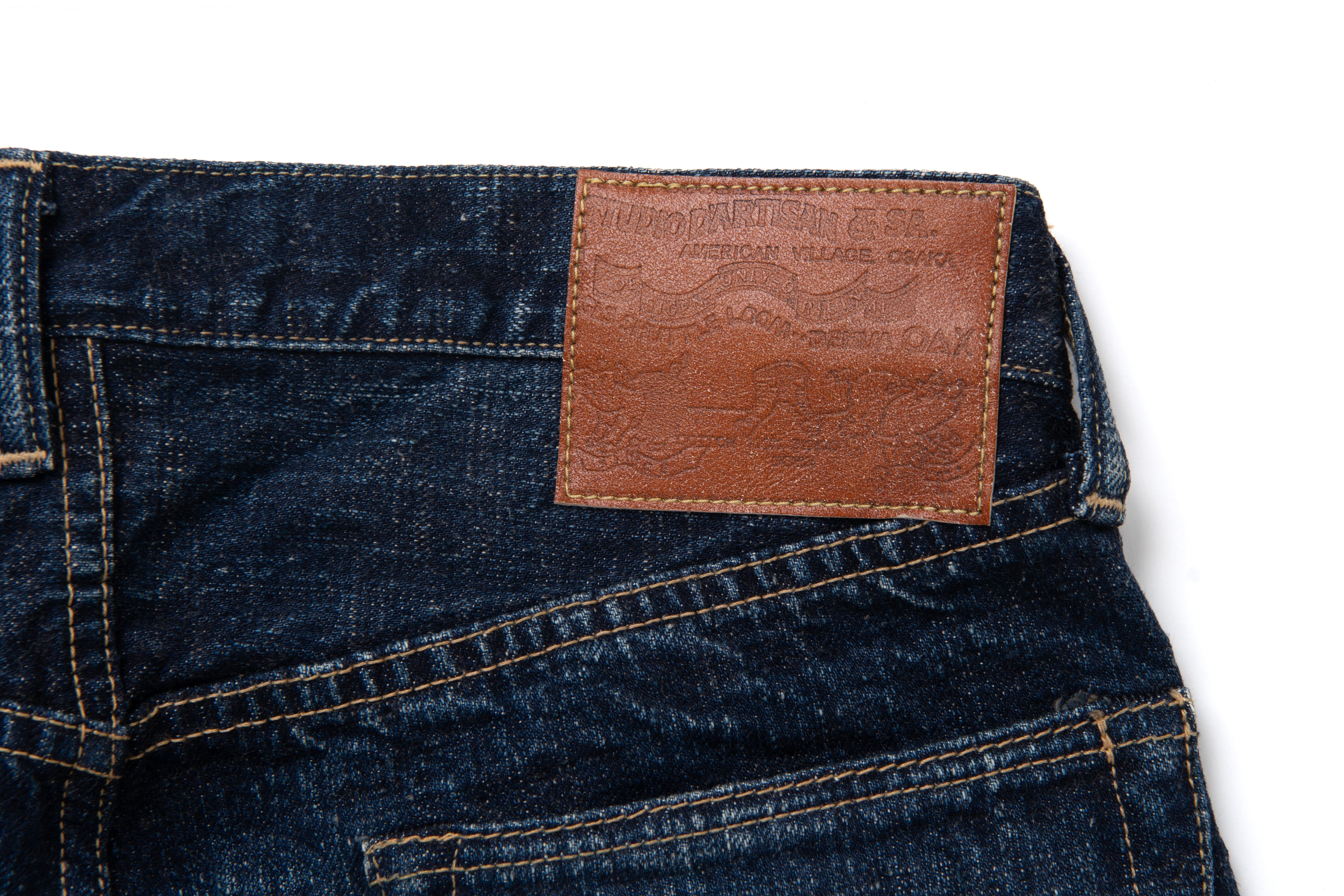 STUDIO D'ARTISAN - GL3 15oz. Selvedge Denim - Regular Straight - Distressed - Tempo