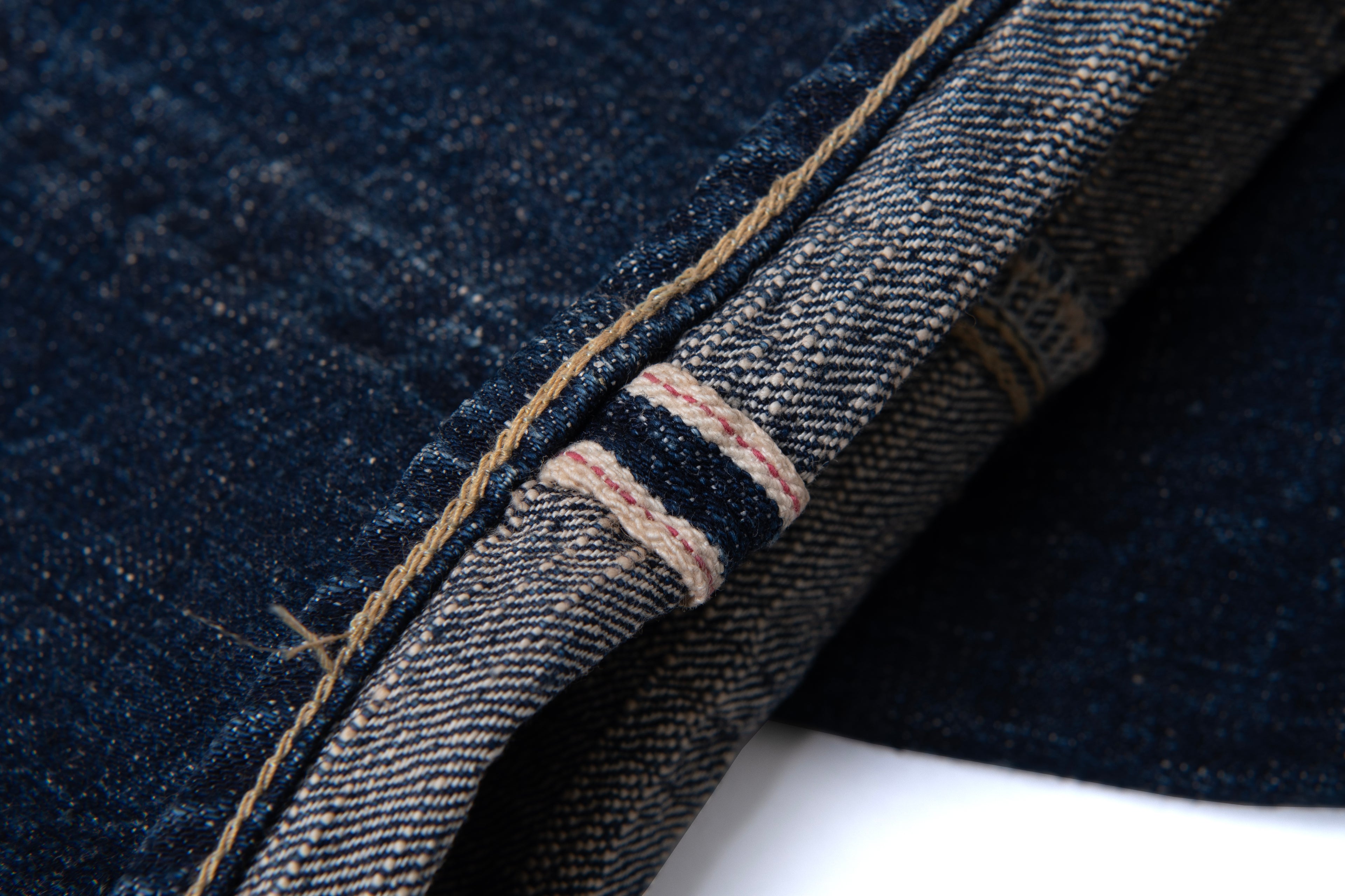 STUDIO D'ARTISAN - GL3 15oz. Selvedge Denim - Regular Straight - Distressed - Tempo