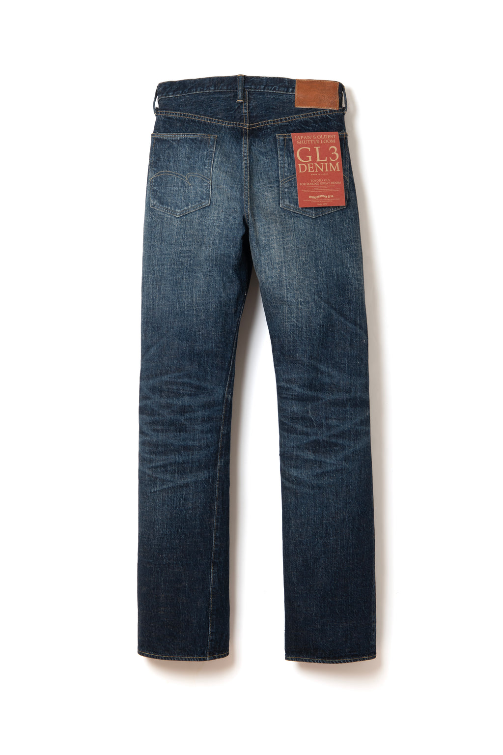 STUDIO D'ARTISAN - GL3 15oz. Selvedge Denim - Regular Straight - Distressed - Tempo