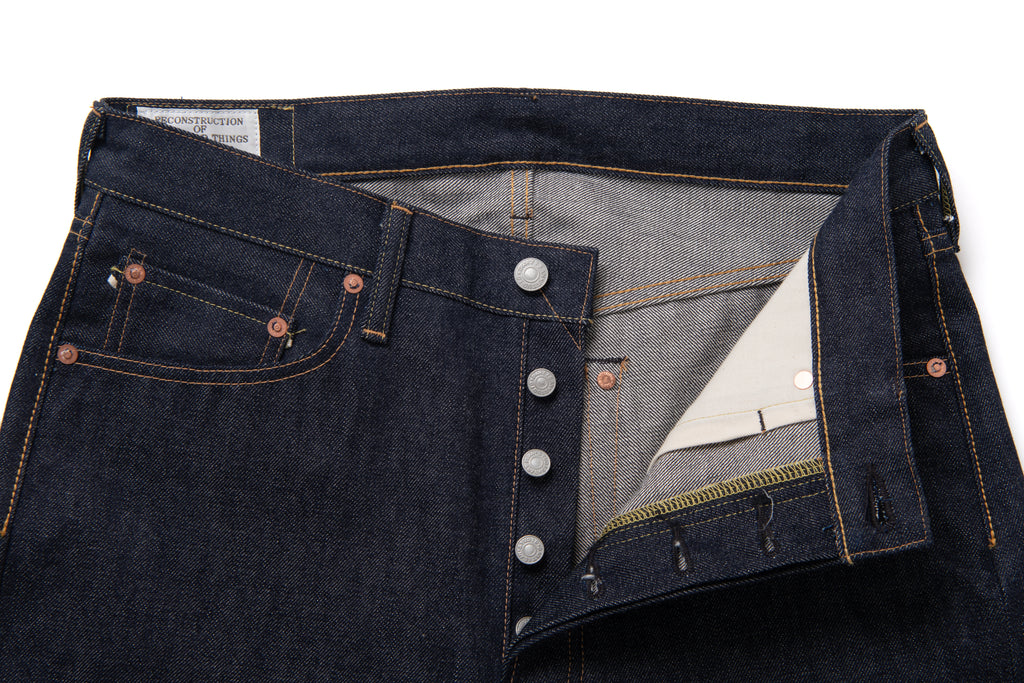 STUDIO D'ARTISAN - PRE-ORDER - ISHIKAWADAI 13.5OZ SELVEDGE JEANS - Regular Straight - 1950S SD-1101 - Tempo