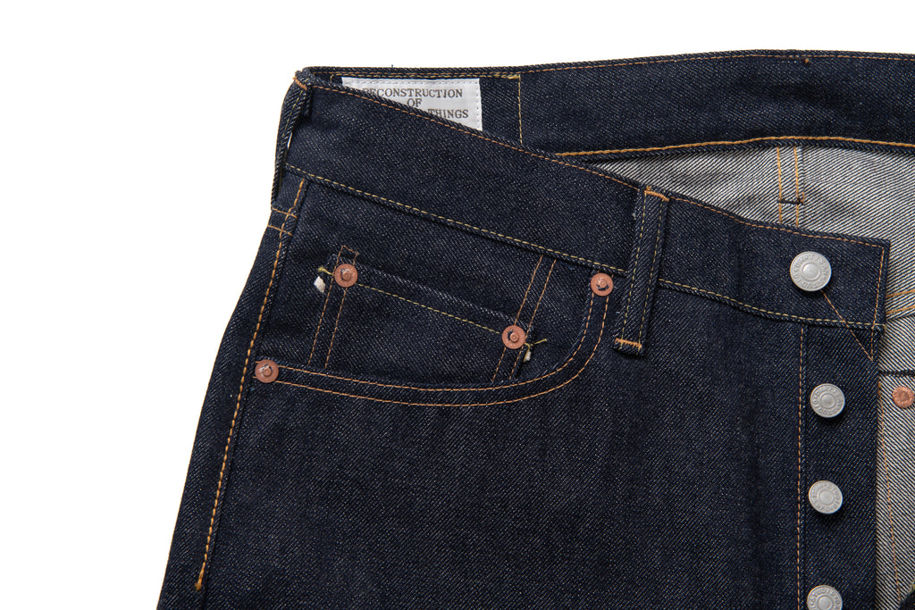 STUDIO D'ARTISAN - PRE-ORDER - ISHIKAWADAI 13.5OZ SELVEDGE JEANS - Regular Straight - 1950S SD-1101 - Tempo