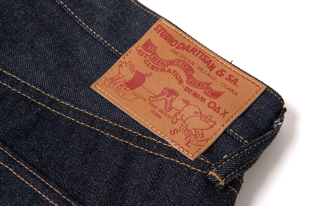 STUDIO D'ARTISAN - PRE-ORDER - ISHIKAWADAI 13.5OZ SELVEDGE JEANS - Regular Straight - 1950S SD-1101 - Tempo
