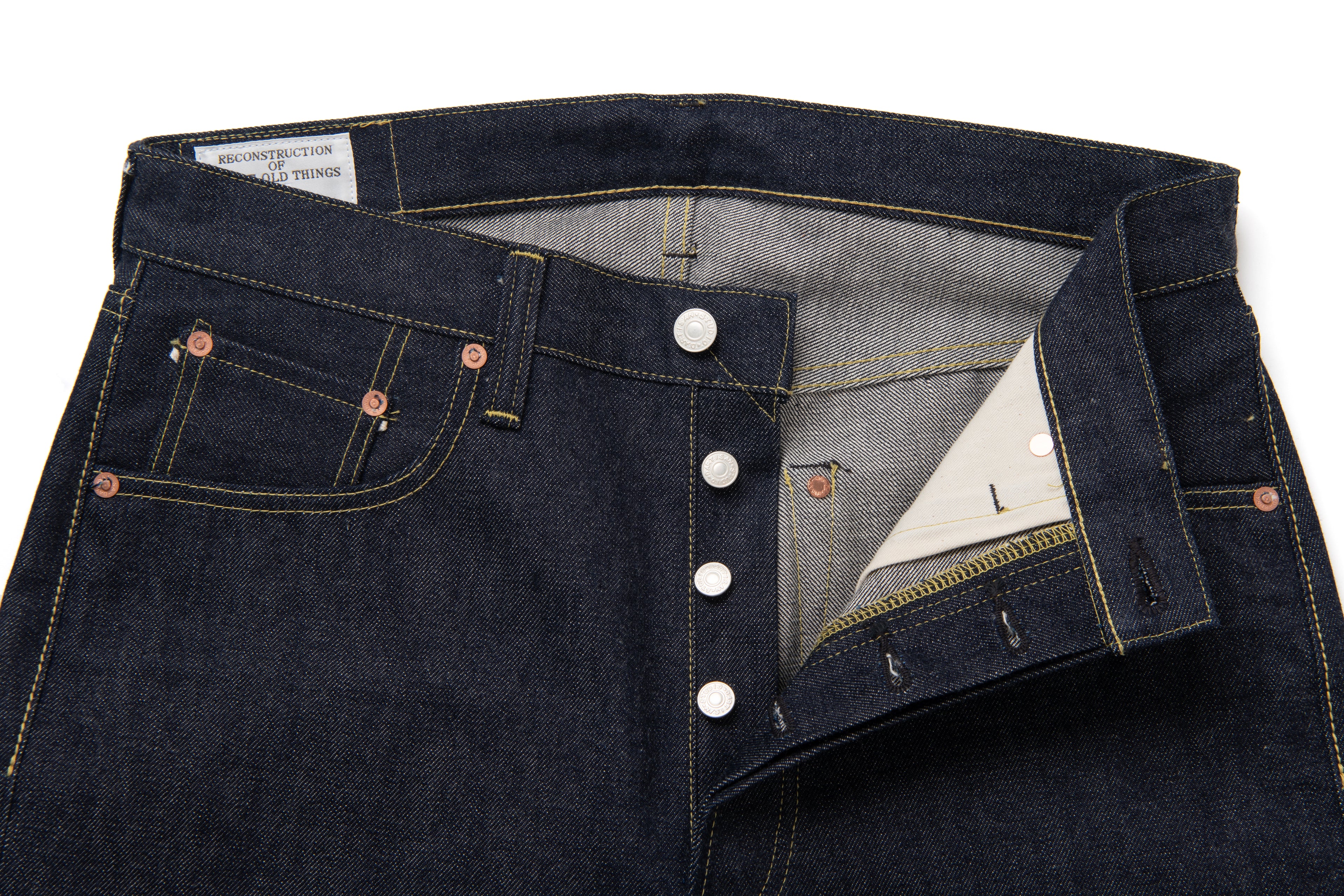 STUDIO D'ARTISAN - PRE-ORDER - ISHIKAWADAI 13.5OZ SELVEDGE JEANS - 1940'S Wide Straight SD-1102 - Tempo