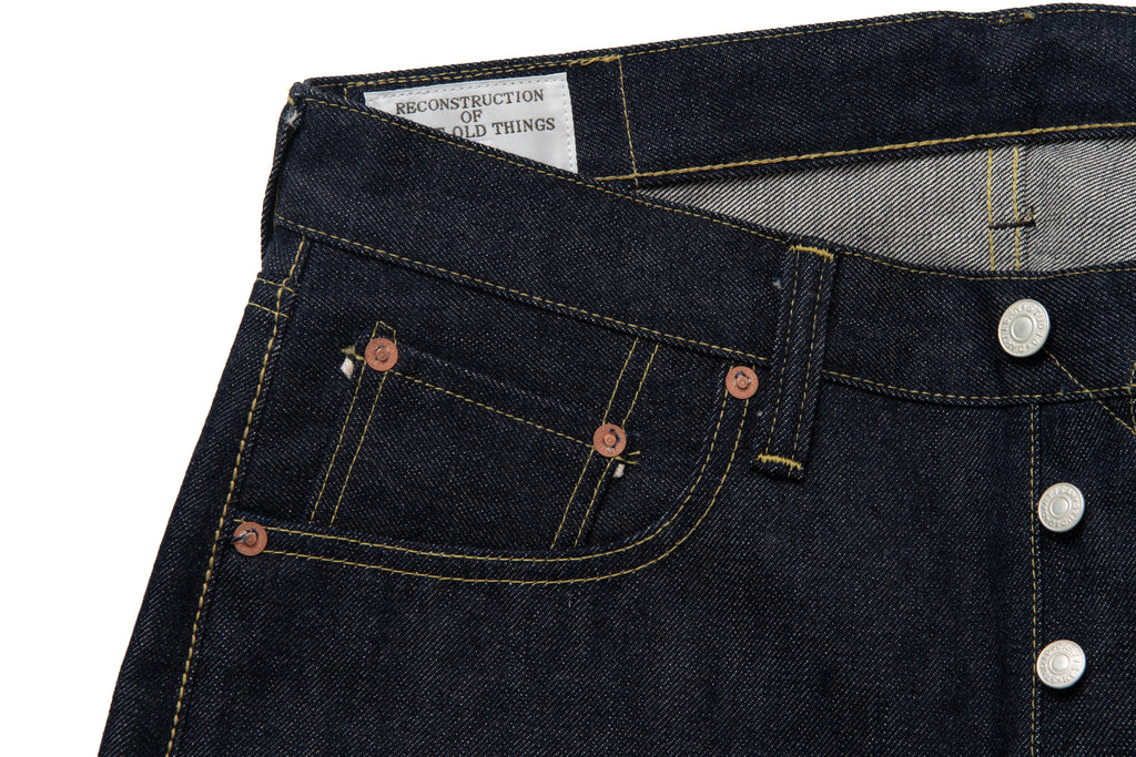 STUDIO D'ARTISAN - PRE-ORDER - ISHIKAWADAI 13.5OZ SELVEDGE JEANS - 1940'S Wide Straight SD-1102 - Tempo