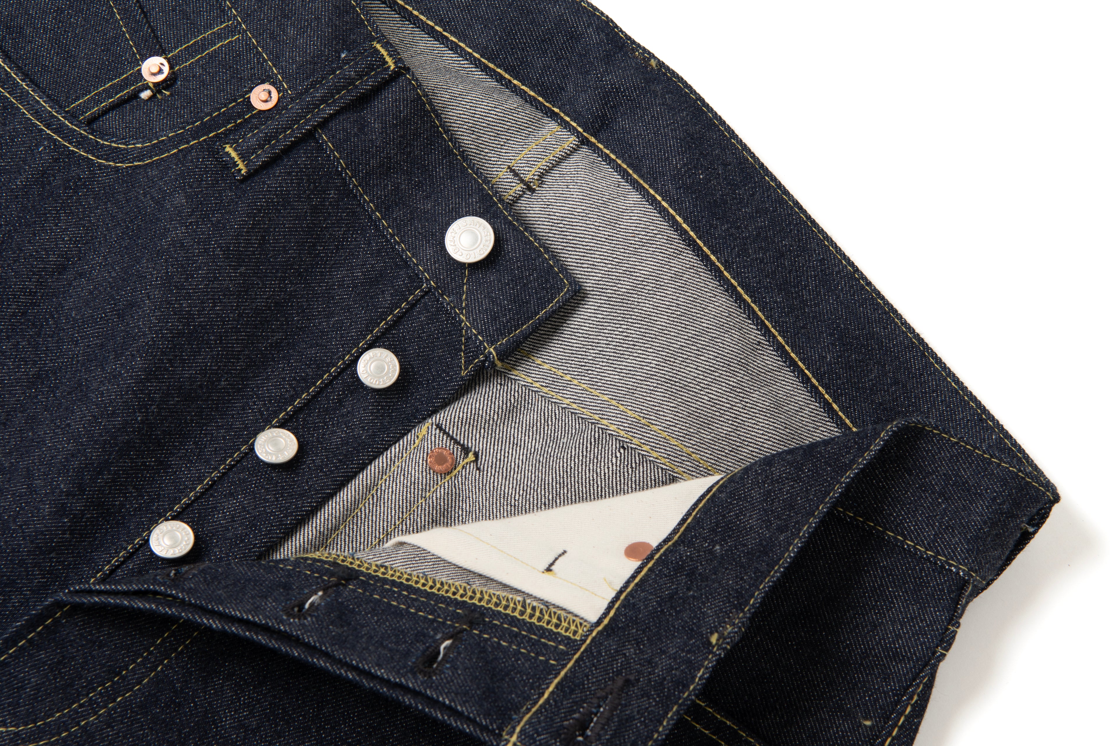 STUDIO D'ARTISAN - PRE-ORDER - ISHIKAWADAI 13.5OZ SELVEDGE JEANS - 1940'S Wide Straight SD-1102 - Tempo