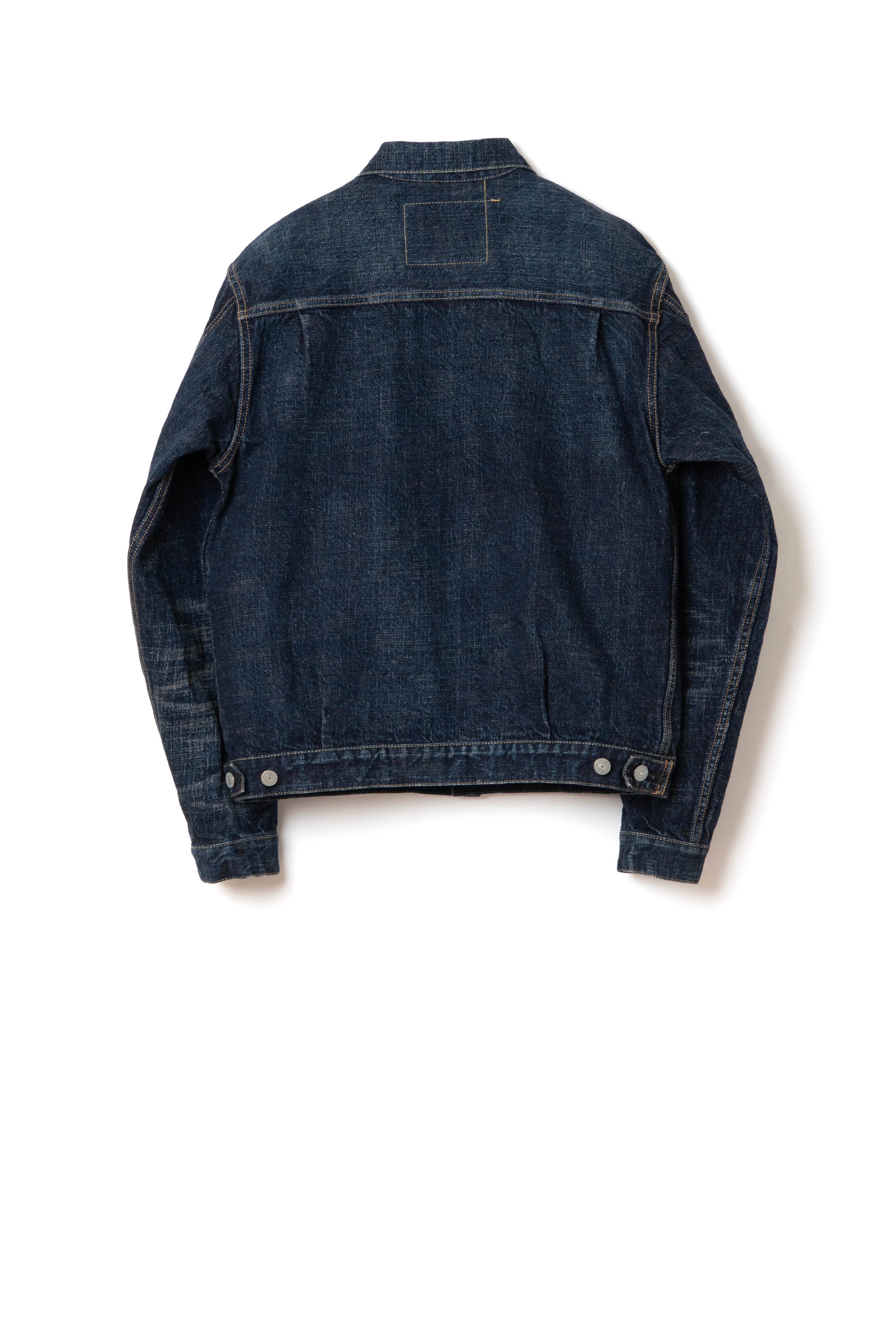 STUDIO D'ARTISAN - GL3 15oz. Selvedge Denim Type II Jacket - Distressed - Tempo