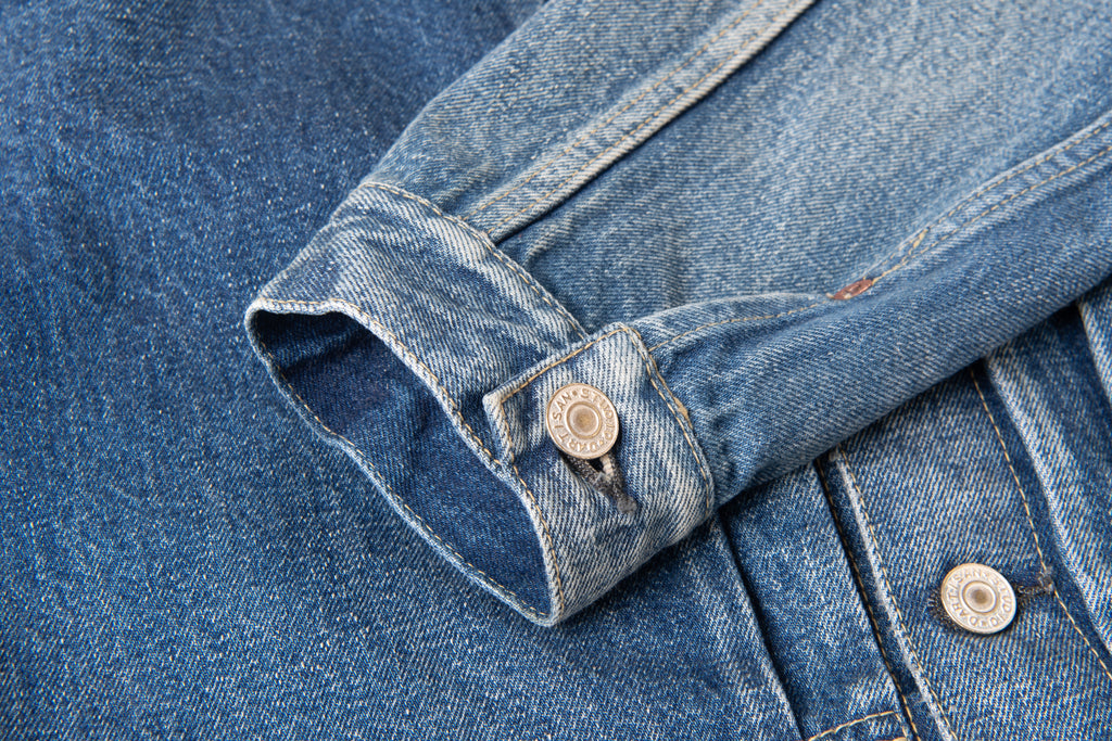 STUDIO D'ARTISAN - PRE-ORDER - USED ISHIKAWADAI 1st TYPE DENIM JACKET 1940S SD-4111U - Tempo
