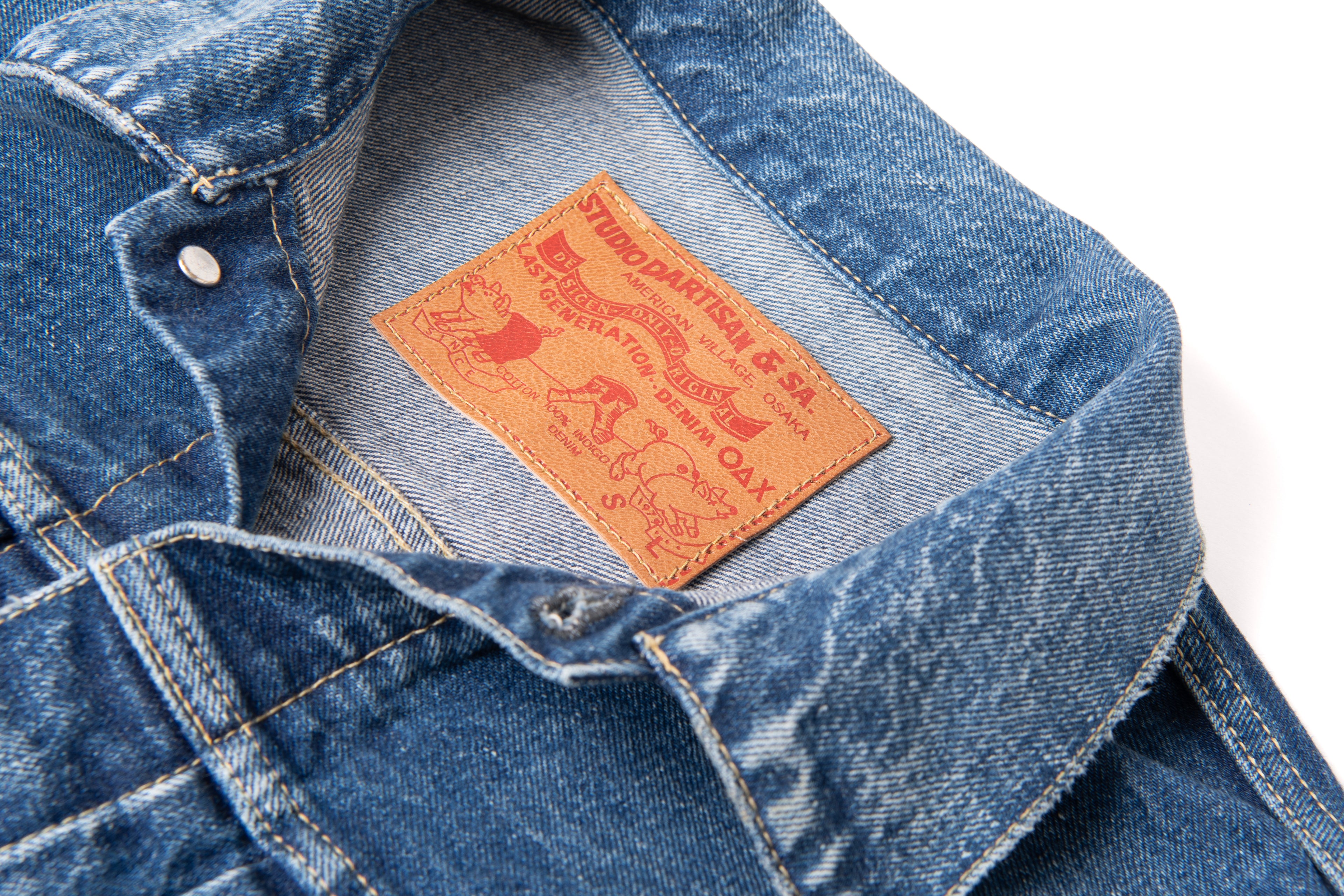 STUDIO D'ARTISAN - PRE-ORDER - USED ISHIKAWADAI 1st TYPE DENIM JACKET 1940S SD-4111U - Tempo