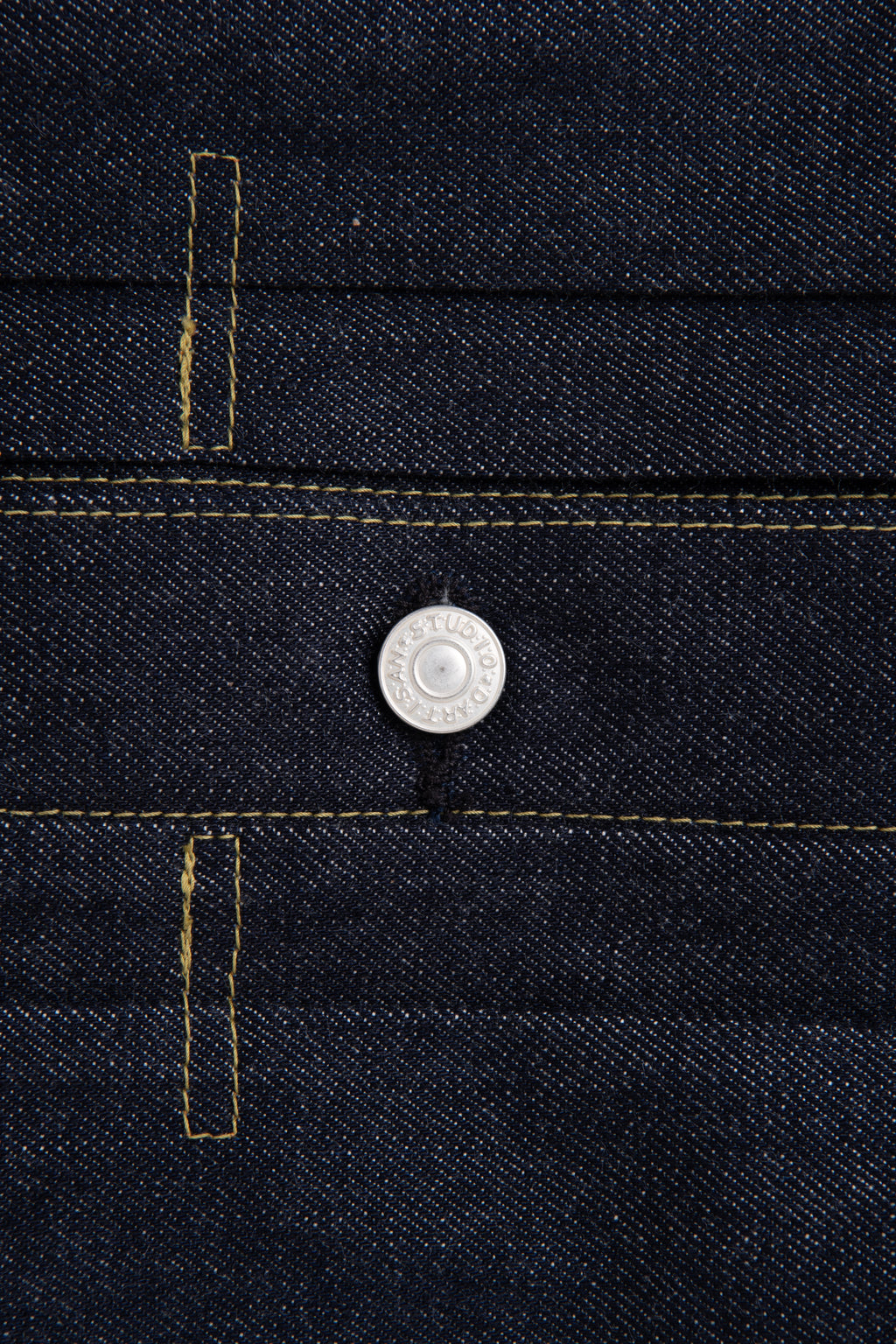 STUDIO D'ARTISAN - PRE-ORDER - ISHIKAWADAI 1st TYPE 13.5OZ ZELVEDGE DENIM JACKET 1940S SD-4111 - Tempo