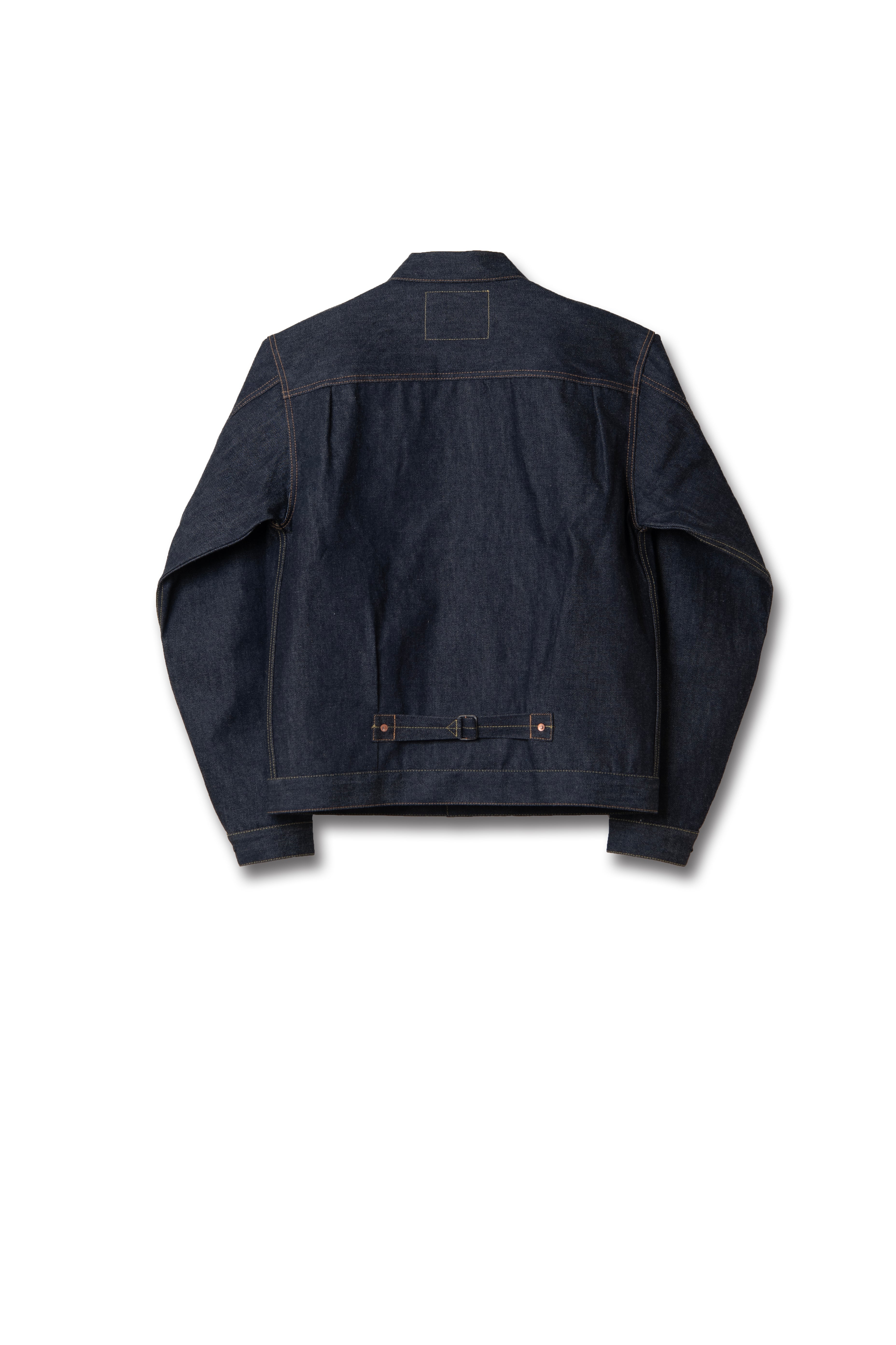 STUDIO D'ARTISAN - PRE-ORDER - ISHIKAWADAI 1st TYPE 13.5OZ ZELVEDGE DENIM JACKET 1940S SD-4111 - Tempo