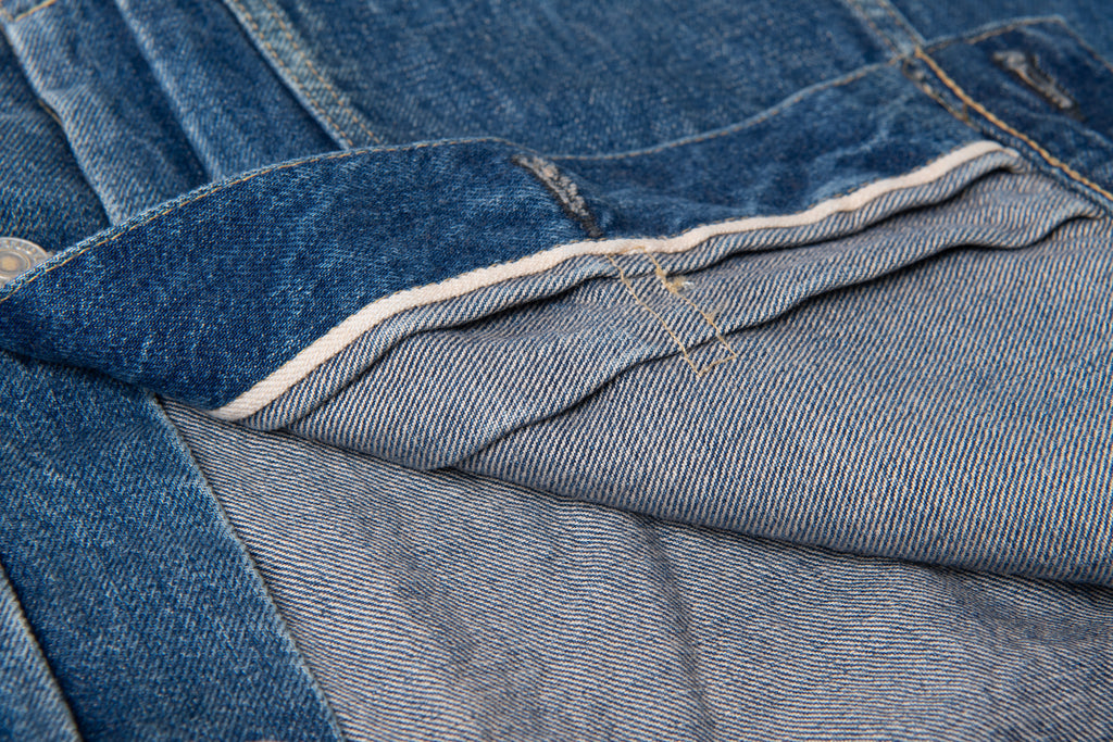 STUDIO D'ARTISAN - PRE-ORDER - USED ISHIKAWADAI 2nd TYPE 13.5OZ SELVEDGE DENIM JACKET 1950S SD-4112U - Tempo