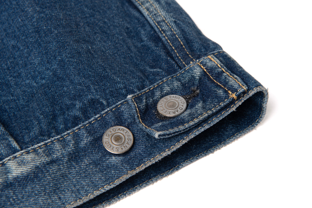 STUDIO D'ARTISAN - PRE-ORDER - USED ISHIKAWADAI 2nd TYPE 13.5OZ SELVEDGE DENIM JACKET 1950S SD-4112U - Tempo