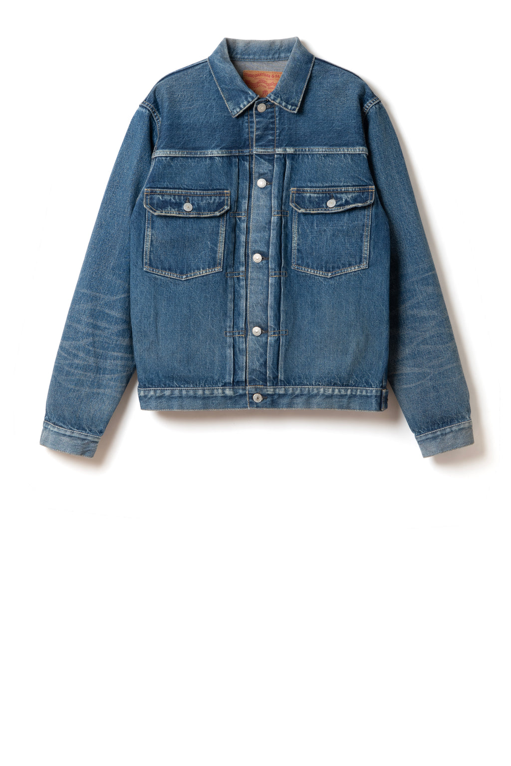 STUDIO D'ARTISAN - PRE-ORDER - USED ISHIKAWADAI 2nd TYPE 13.5OZ SELVEDGE DENIM JACKET 1950S SD-4112U - Tempo